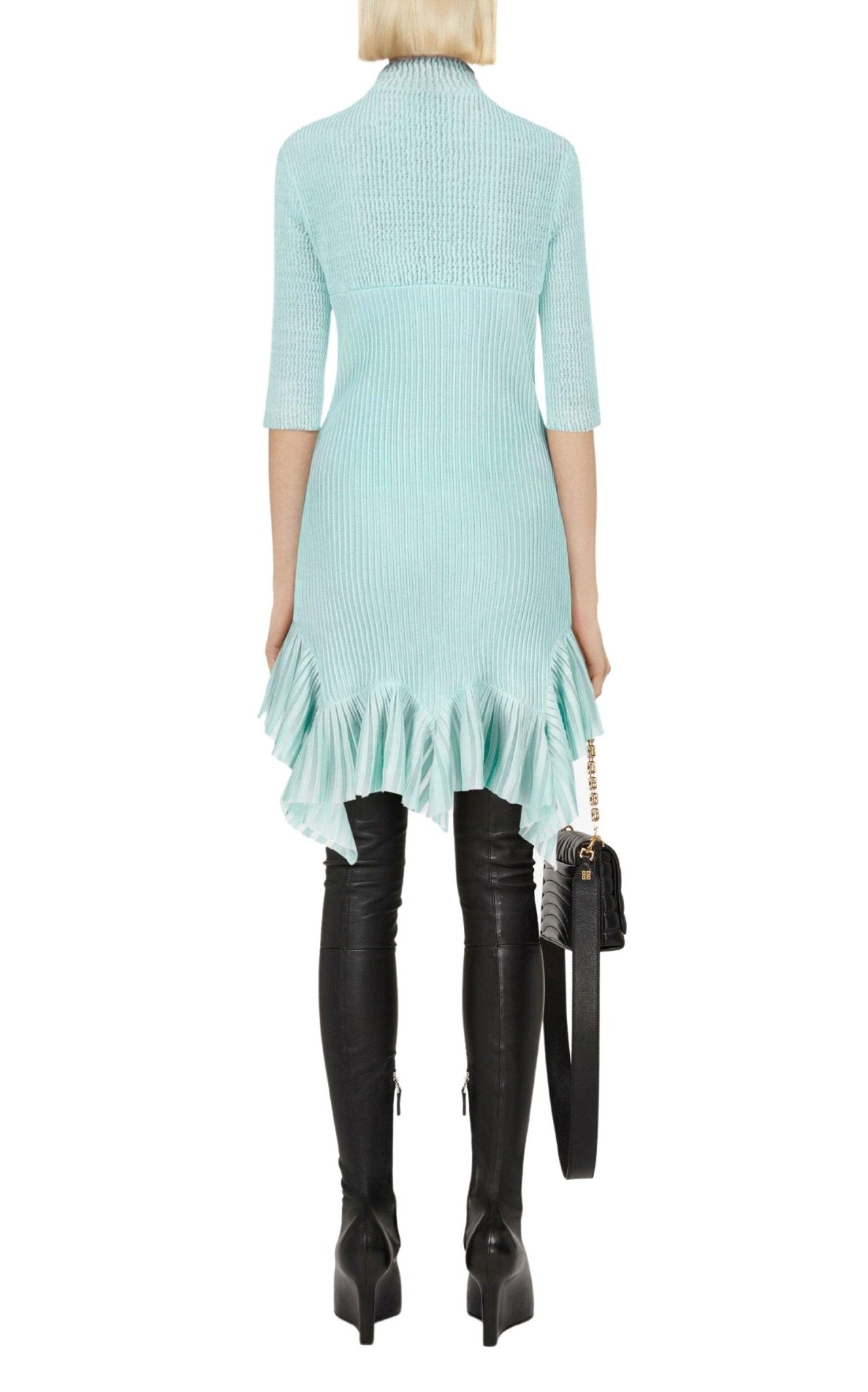 Givenchy High - Neck Asymmetric Dress - Runway Catalog