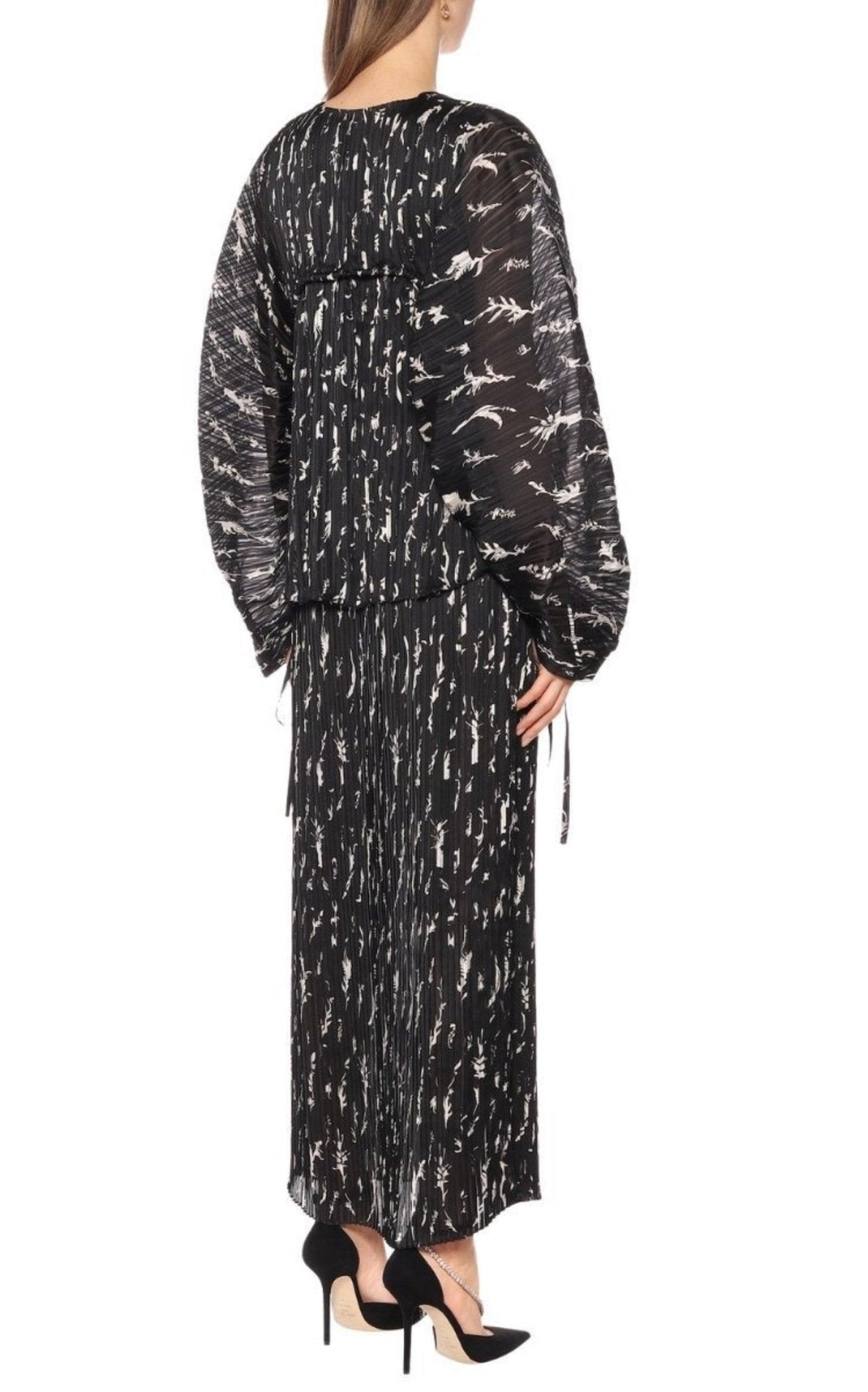 Givenchy Pleated Maxi Dress - Runway Catalog