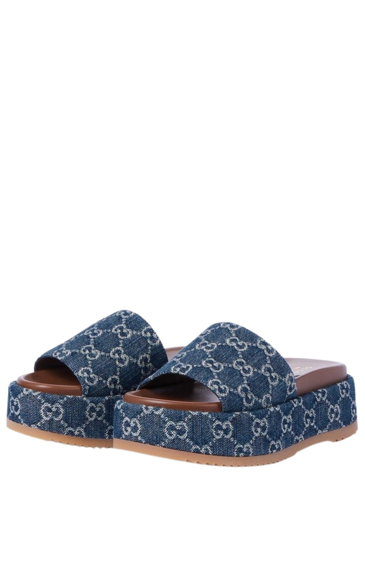 Gucci Angelina 55mm Platform Sandals - Runway Catalog