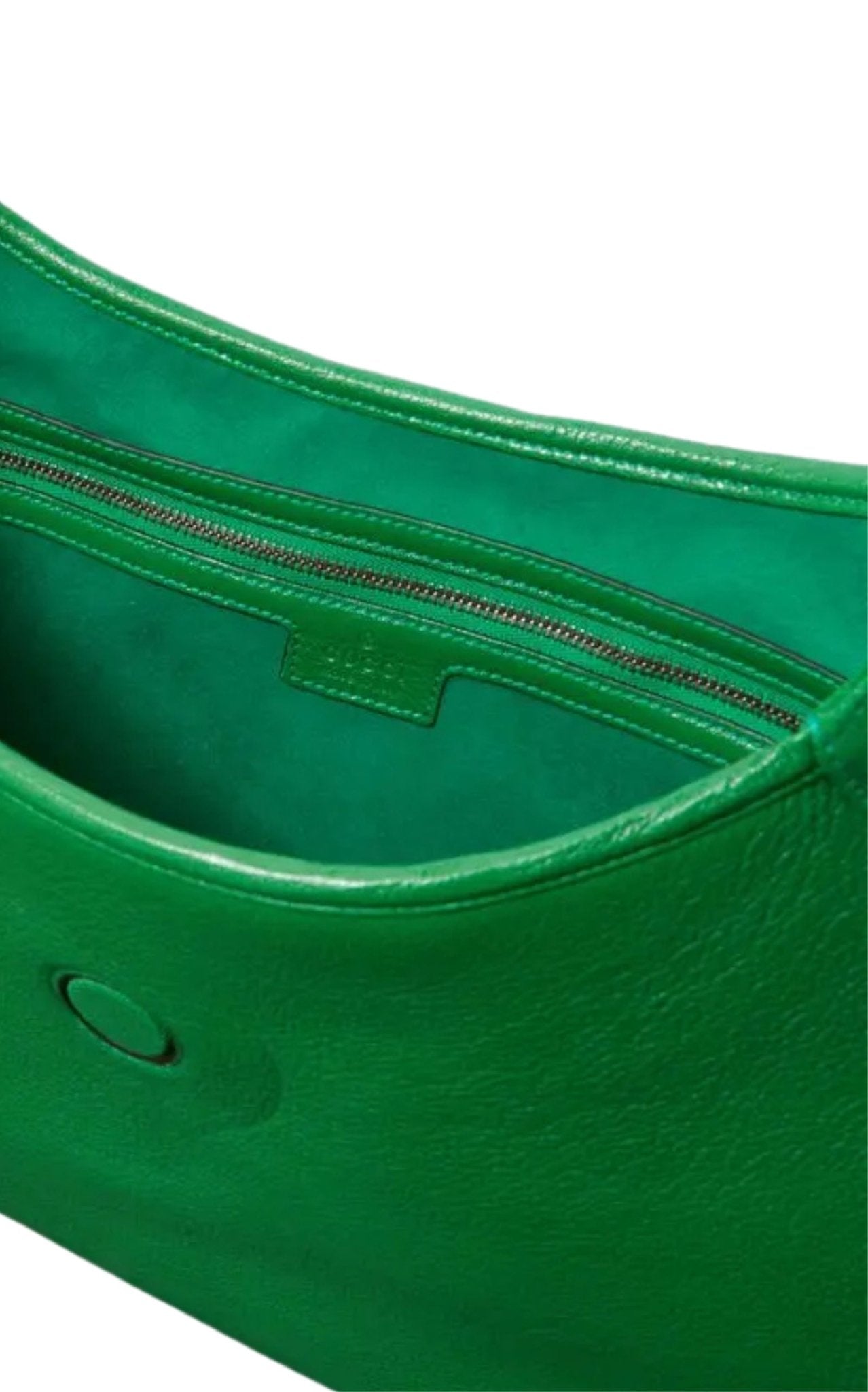 Gucci Aphrodite Green Leather Hobo Shoulder Bag - Runway Catalog
