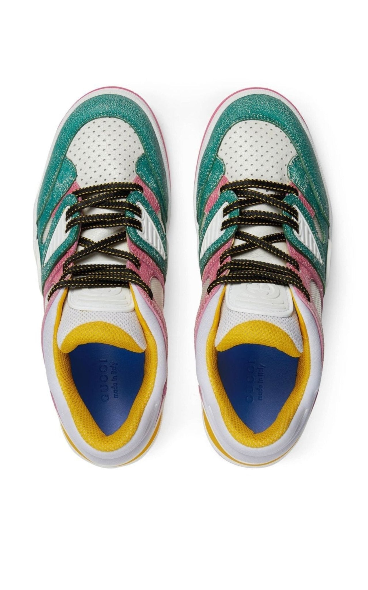 Gucci Basket Panelled Sneakers - Runway Catalog