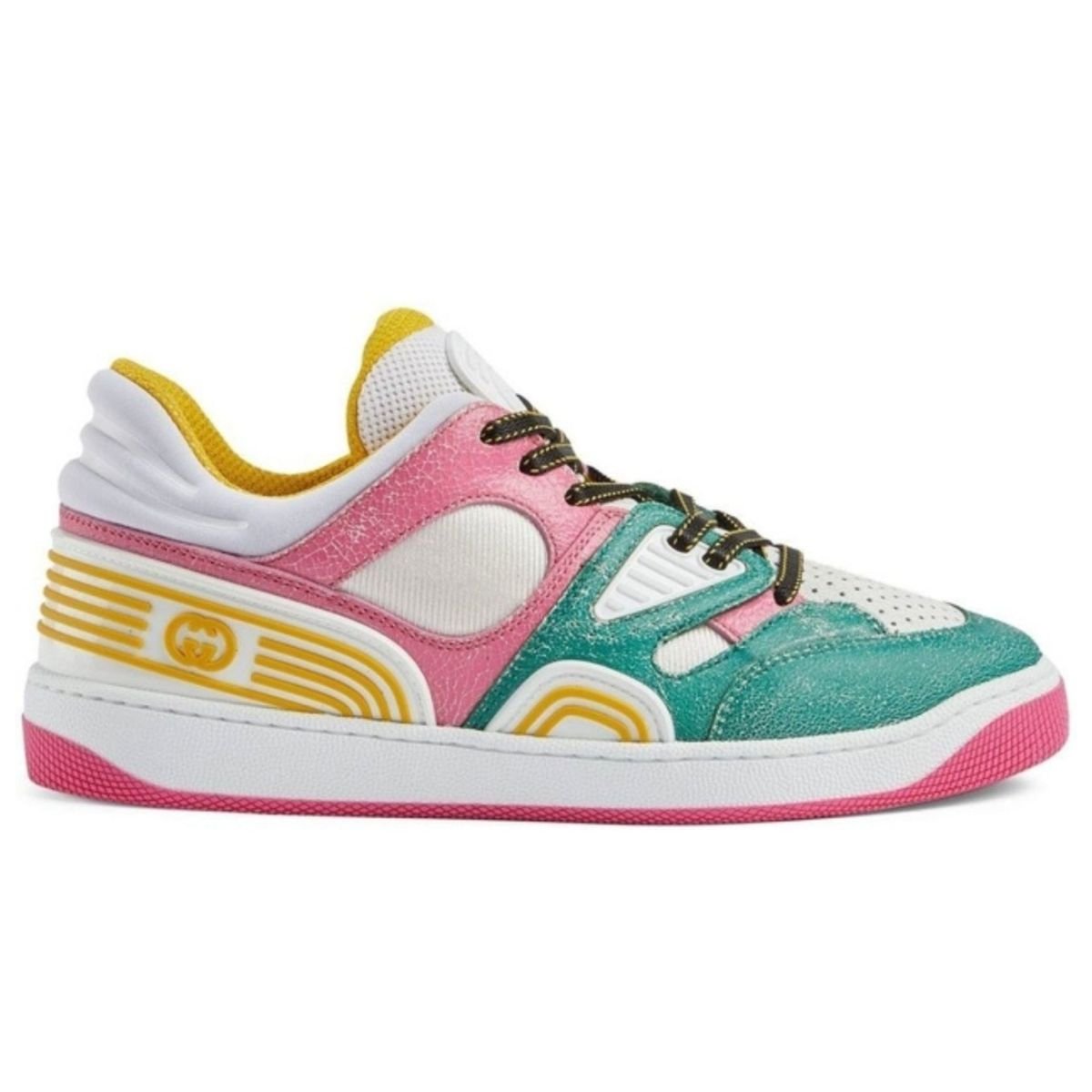 Gucci Basket Panelled Sneakers - Runway Catalog