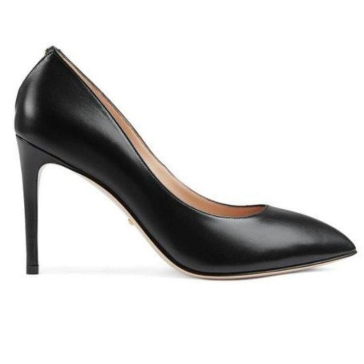 Gucci Black Leather Stiletto Pump - Runway Catalog