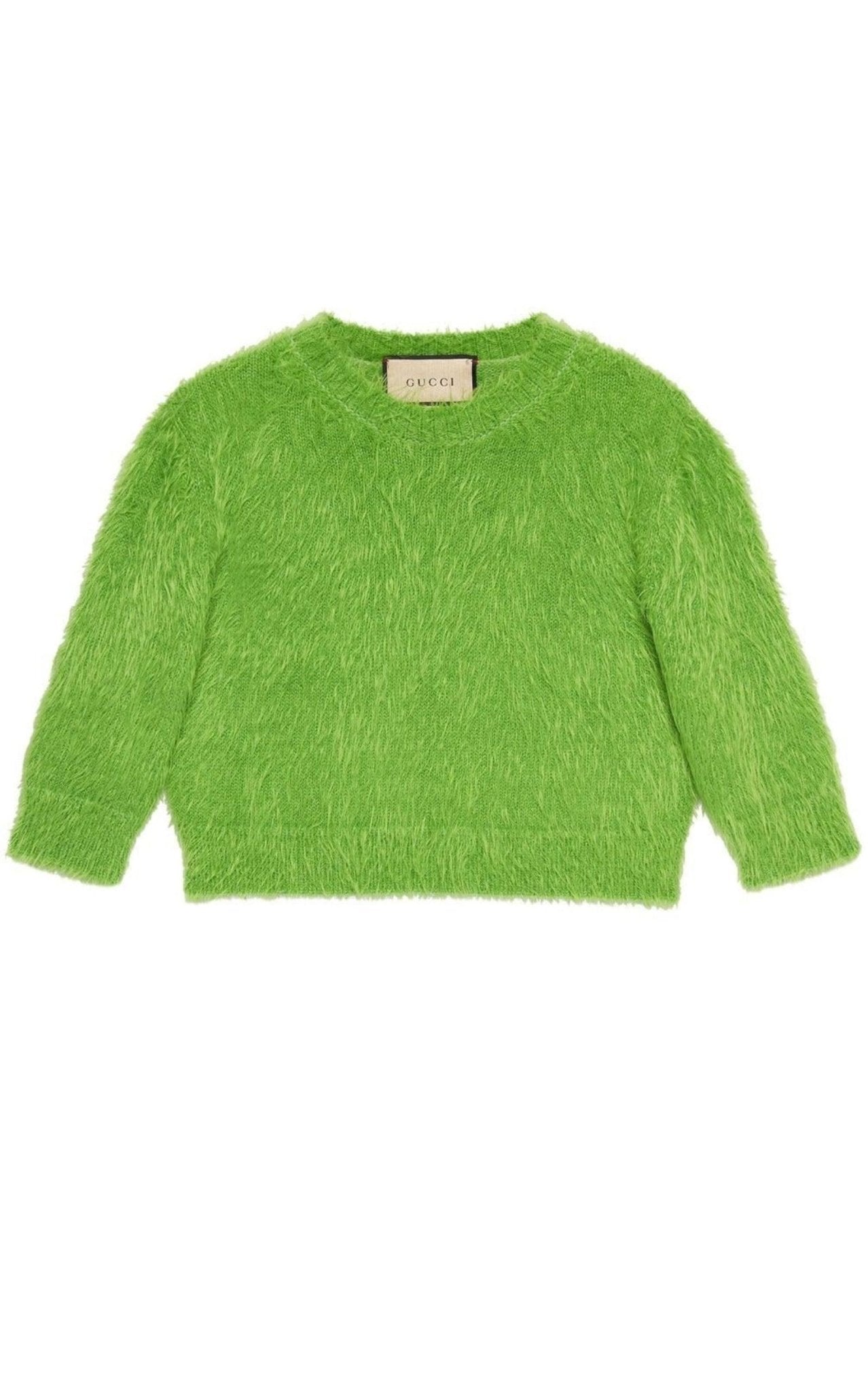 Gucci Brushed Wool Knit Sweater - Runway Catalog