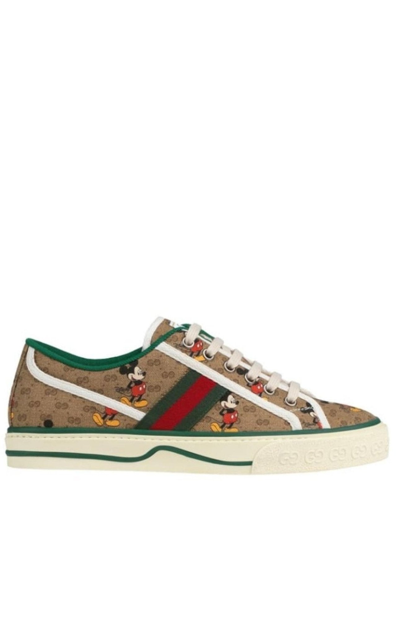 GUCCI TENNIS 1977 ミッキーマウス柄スニーカー Gucci x Disney Mickey Mouse Tennis 1977 GG Supreme Sneakers