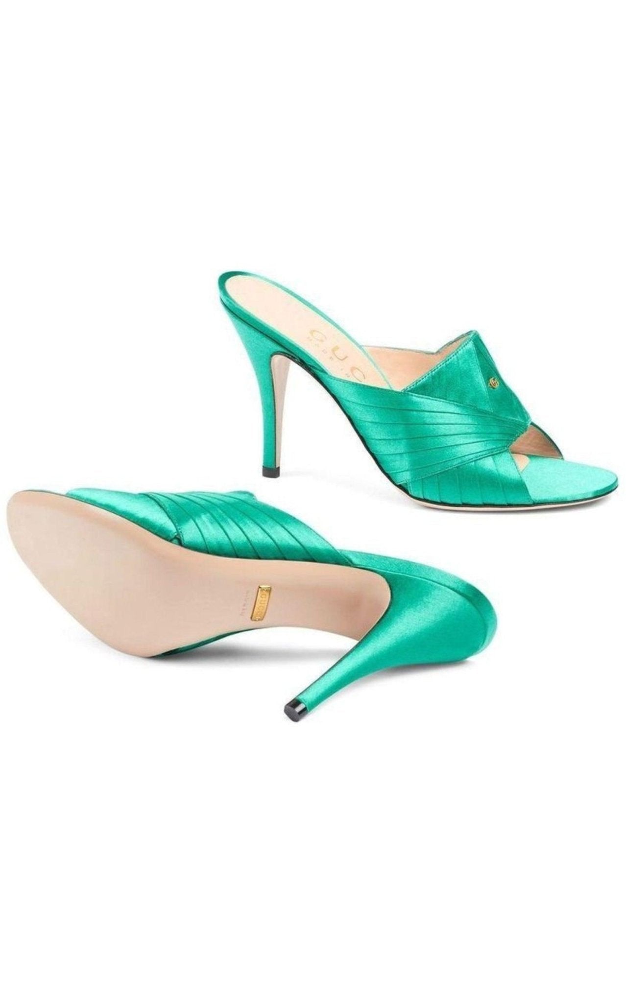 Gucci Double G 95mm Sandals - Runway Catalog