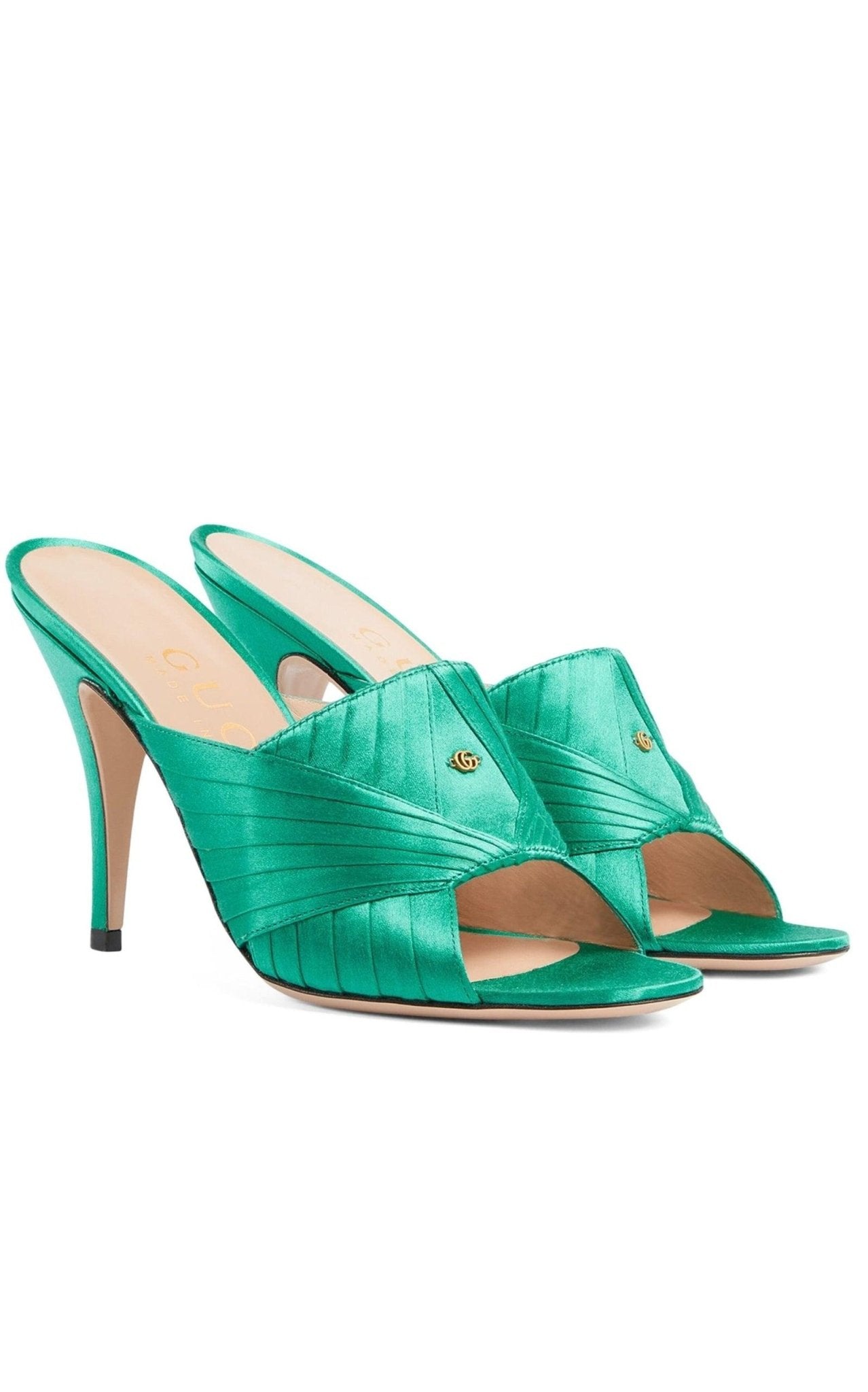 Gucci Double G 95mm Sandals - Runway Catalog