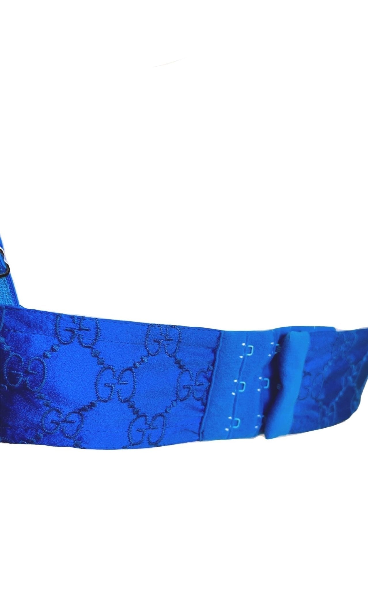 Gucci Embroidered Silk Logo Crop Top - Runway Catalog