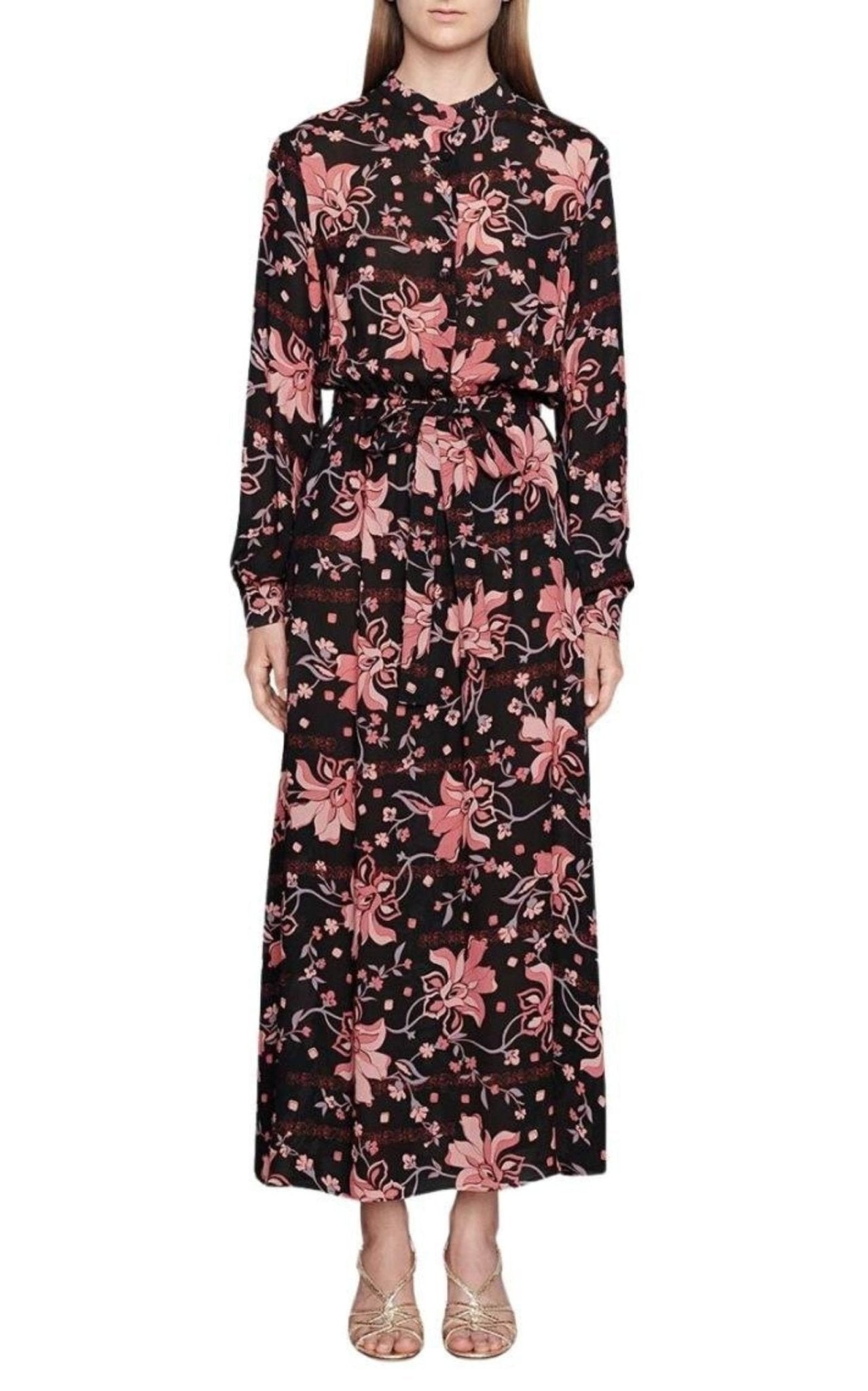 Gucci Floral - print Long Dress - Runway Catalog