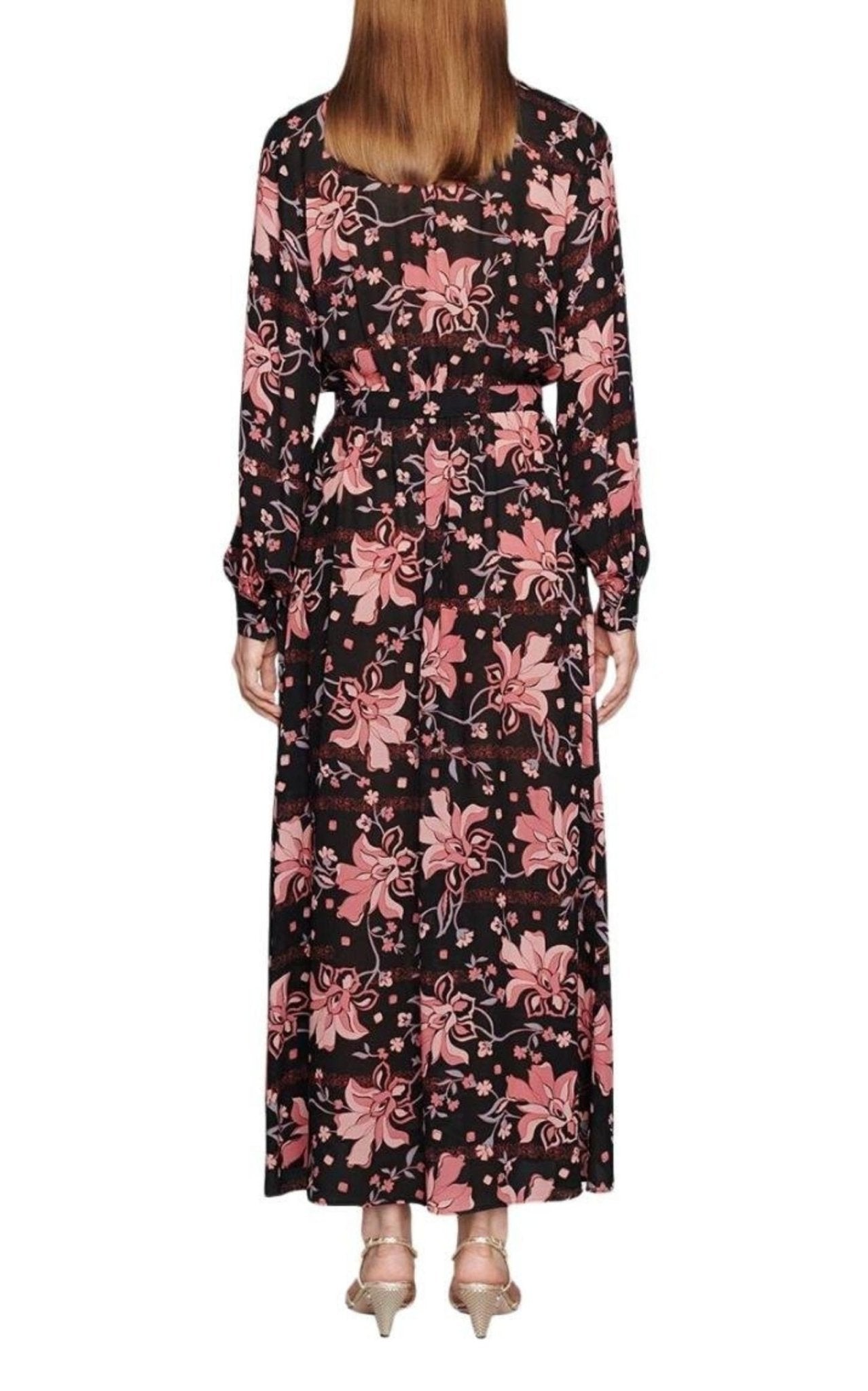 Gucci Floral - print Long Dress - Runway Catalog