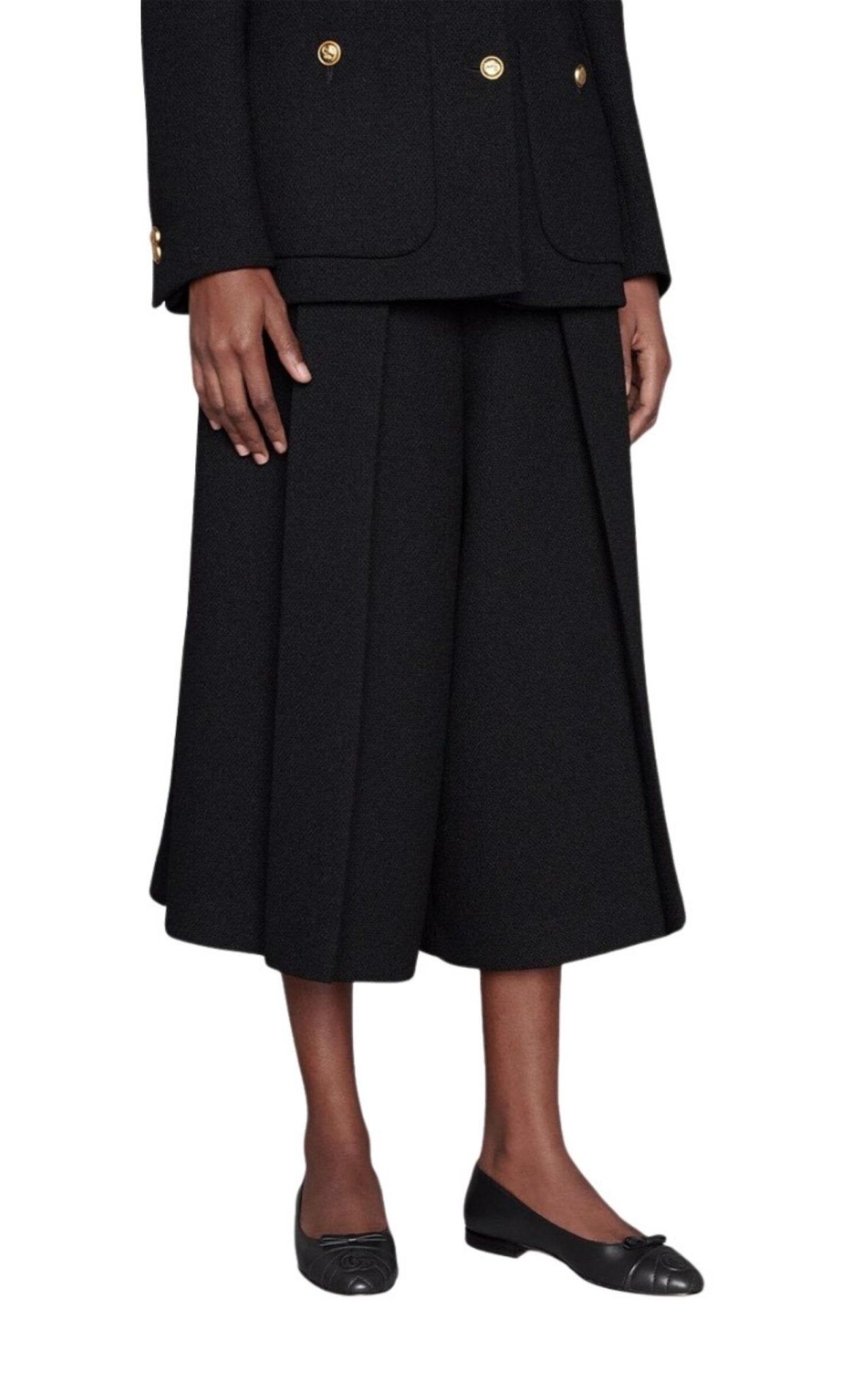 Gucci GG Ballerina Leather Shoes - Runway Catalog