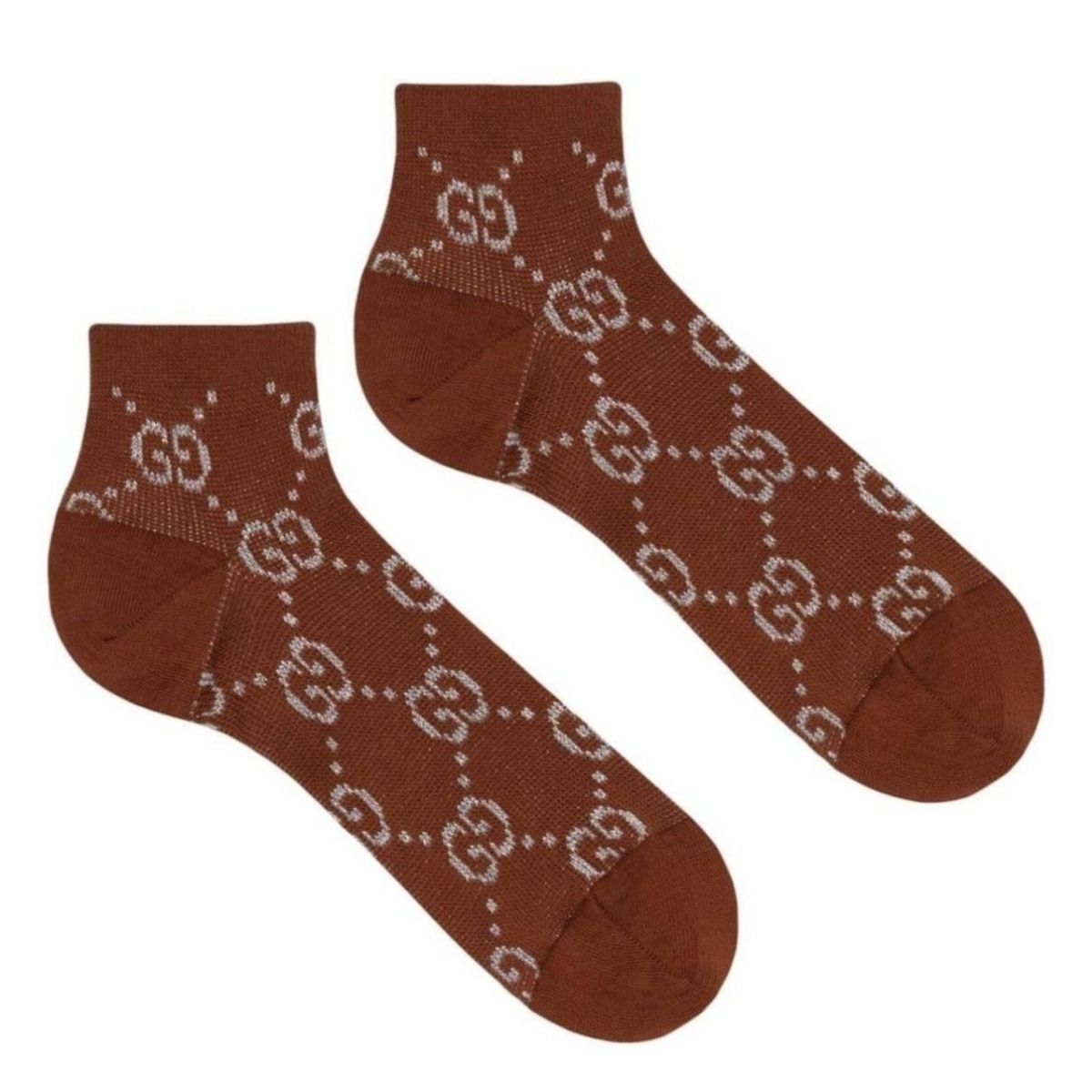 Gucci GG Embroidered Cotton Blend socks - Runway Catalog