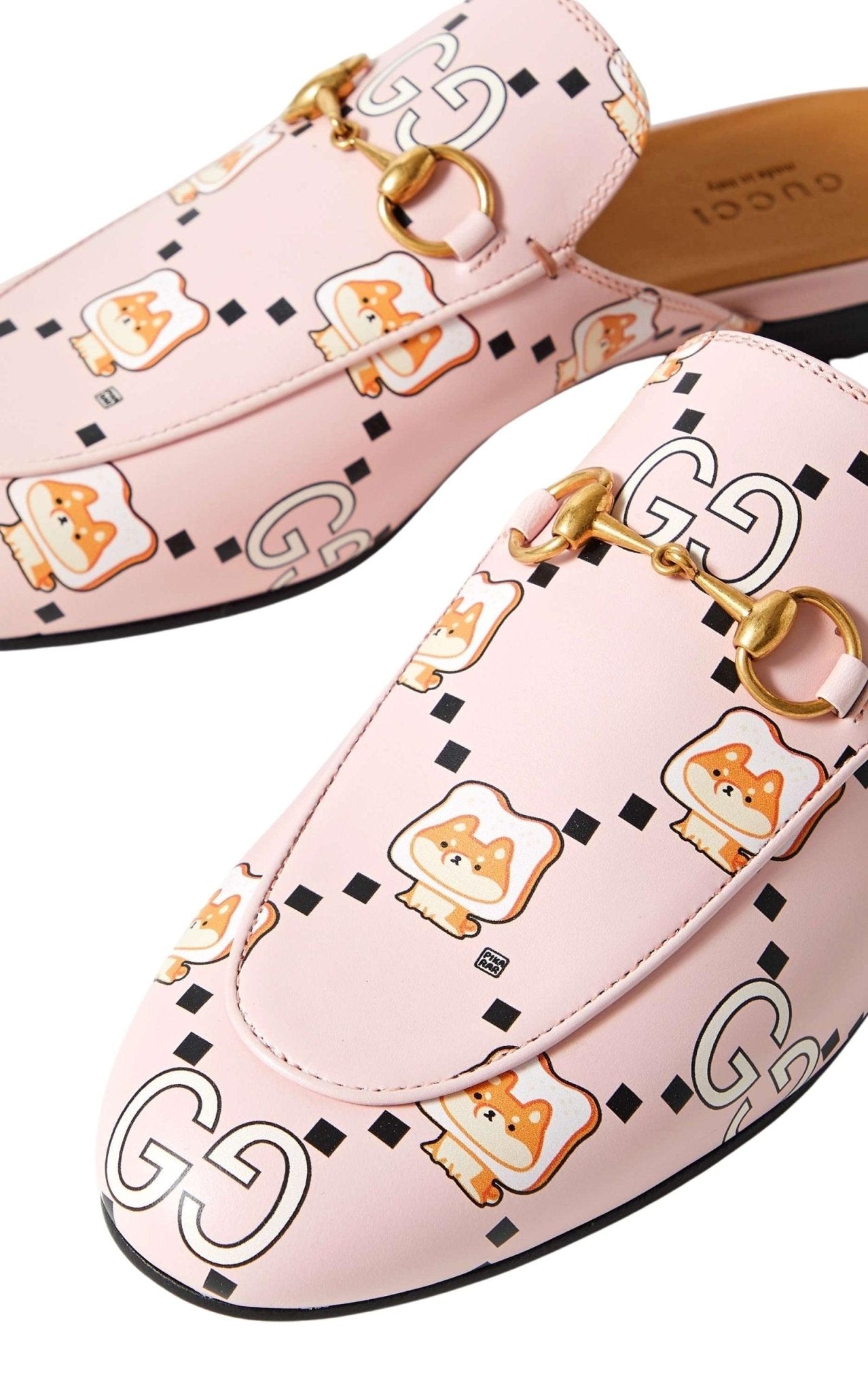 Gucci GG Kawaii Animal Princetown Slipper - Runway Catalog