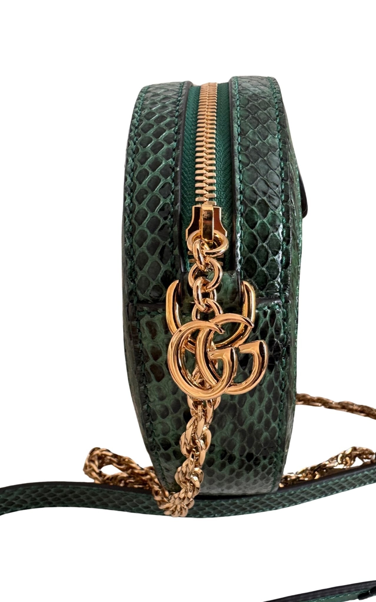 Gucci GG Marmont Tasche aus exotischem Leder – Runway-Katalog