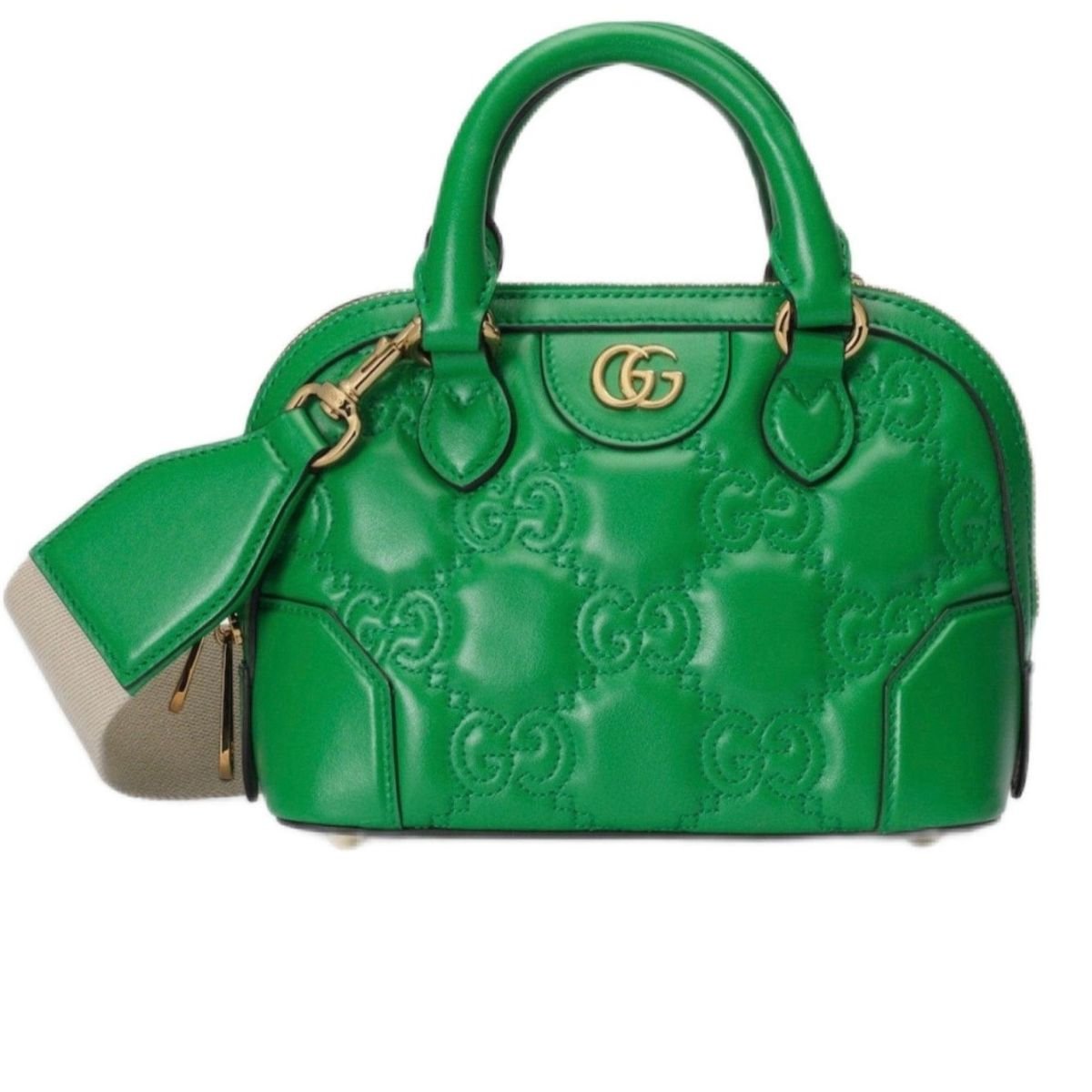 Gucci GG Matelassé Zipped Mini Crossbody Bag - Runway Catalog