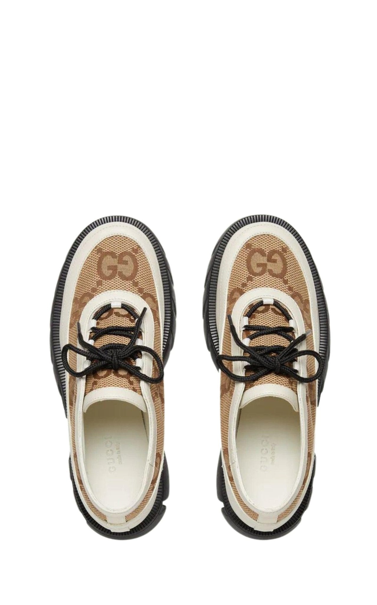 Gucci GG Panelled Lace - up Shoes - Runway Catalog