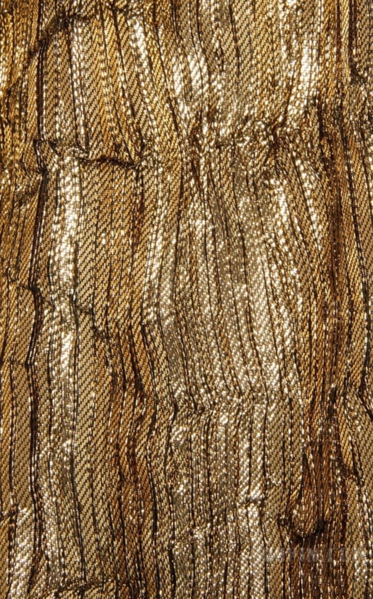 Jupe Gucci Gold Froisse Lurex - Catalogue défilé