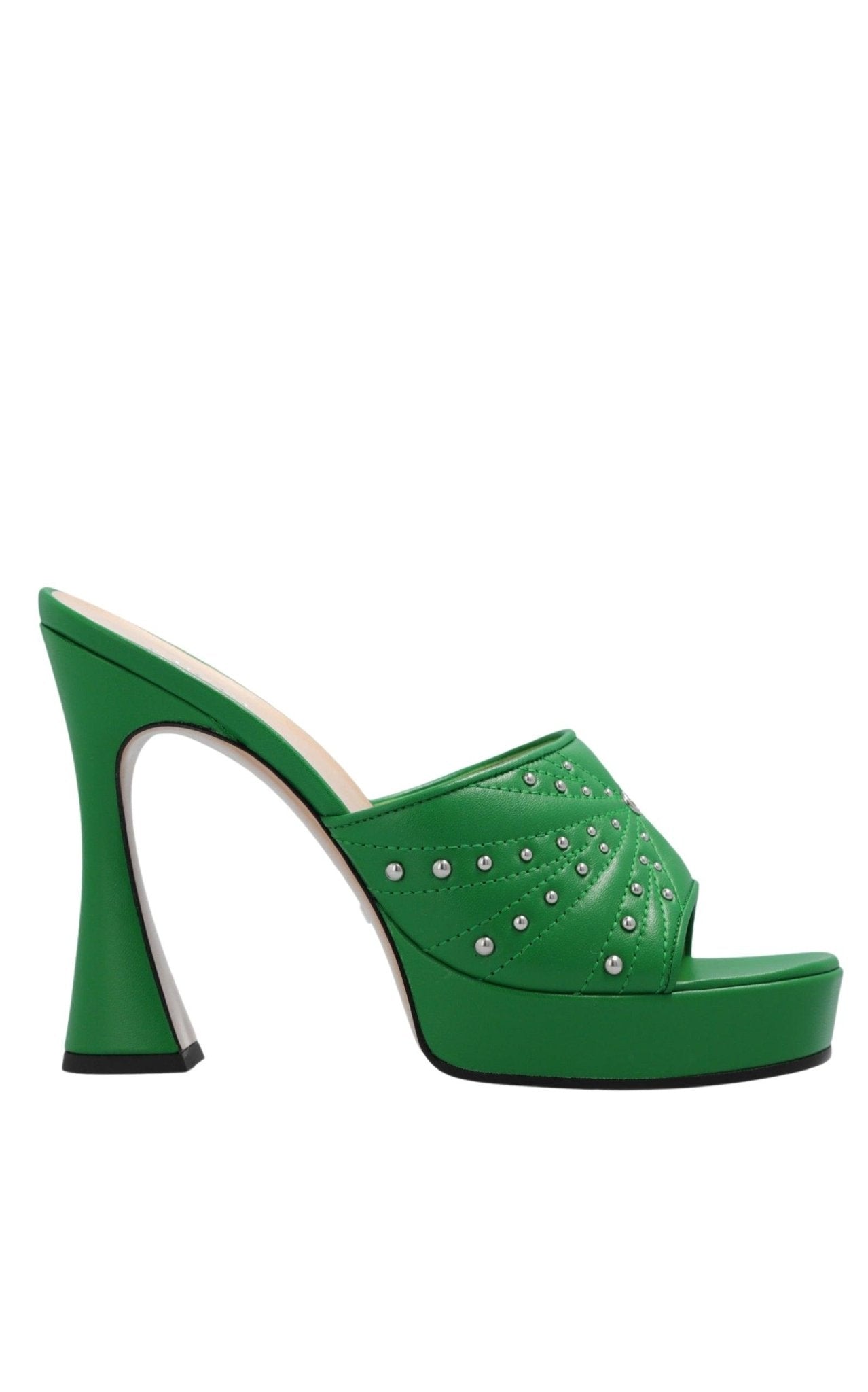 Gucci Green Embellishment Mules