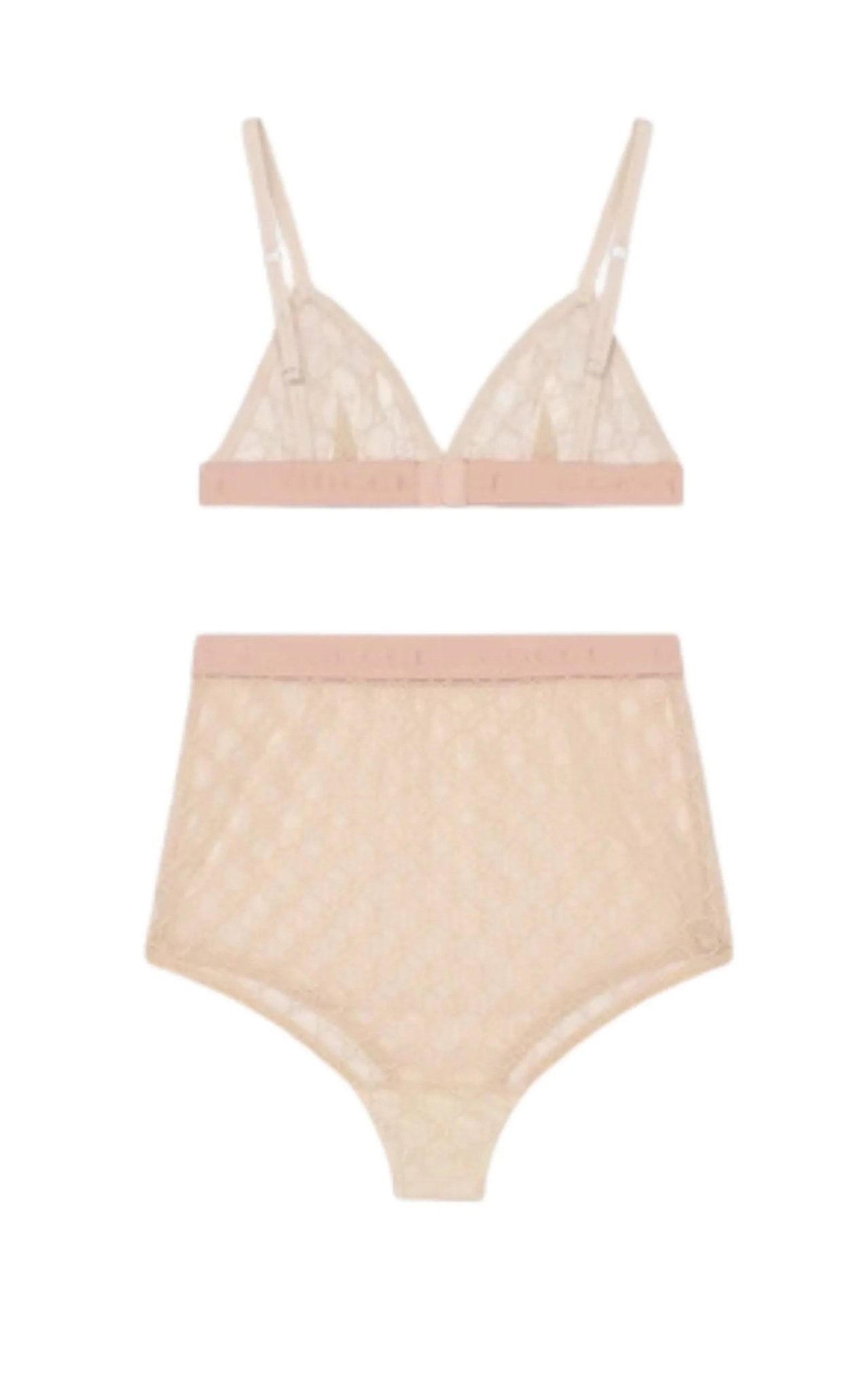 Gucci High waist GG Tulle Lingerie Set - Runway Catalog
