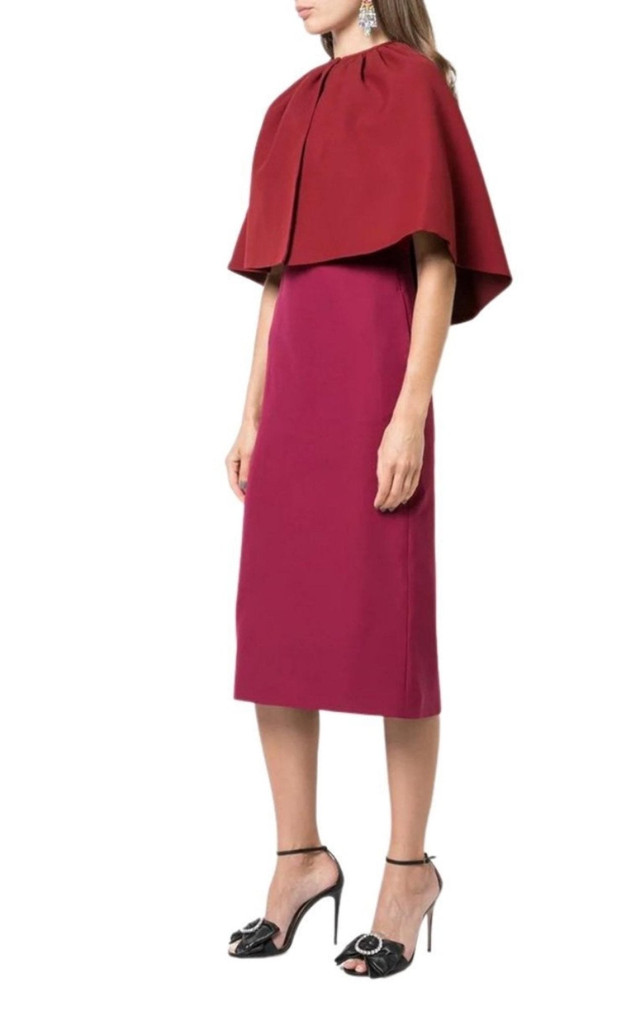 Gucci Layered Cape Dress - Runway Catalog