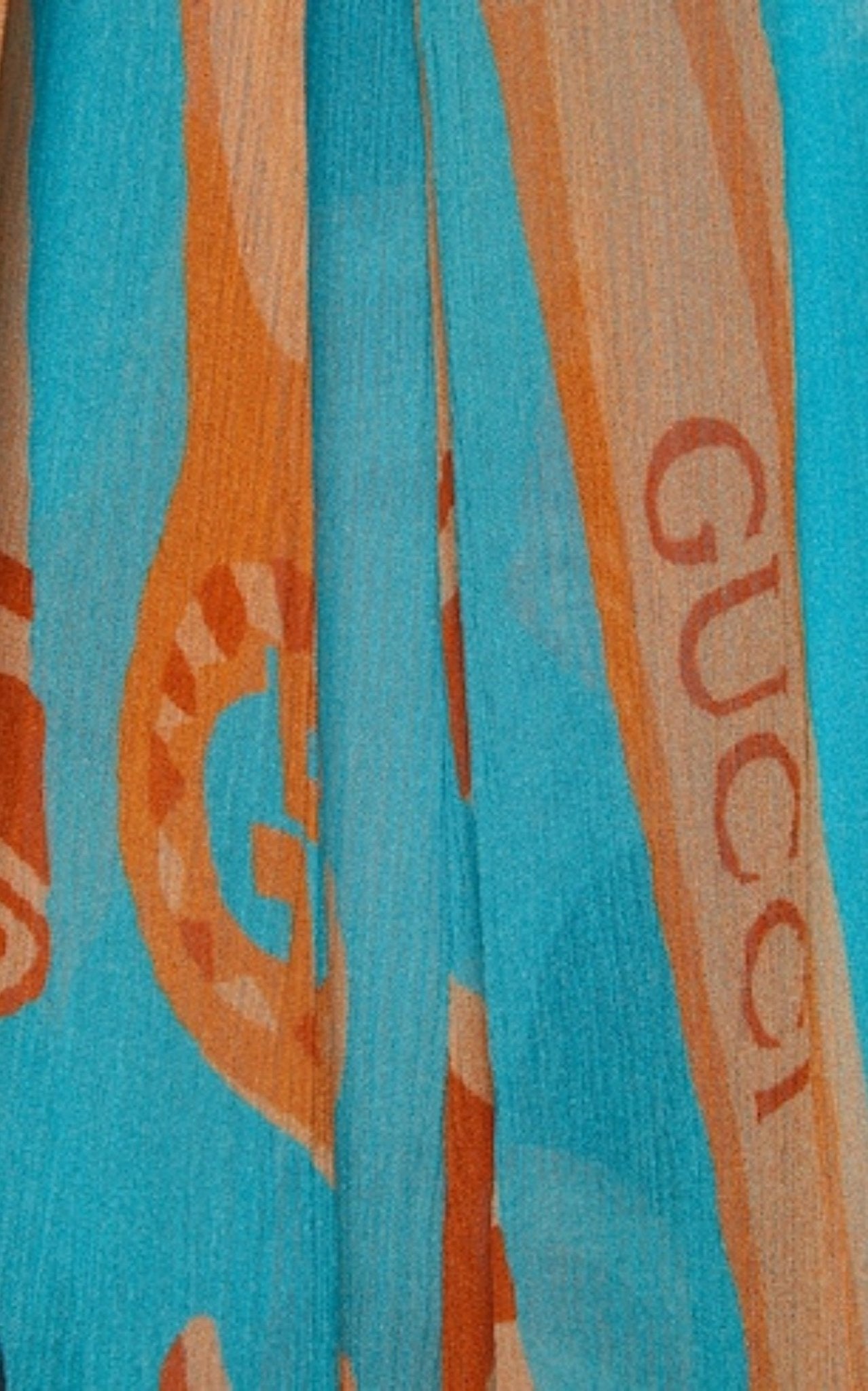 Gucci Lipstick And Tool Print Silk Skirt - Runway Catalog