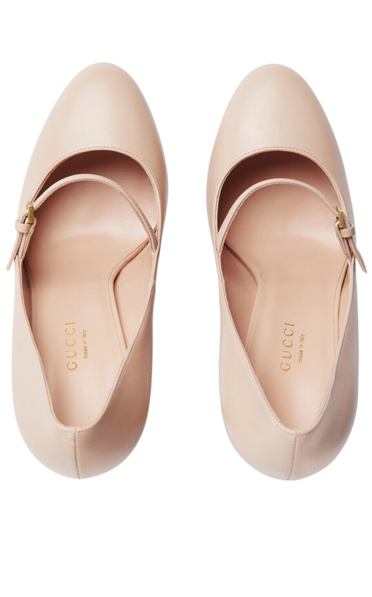 Gucci Mary Jane Platforms Angel 95 Leather - Runway Catalog