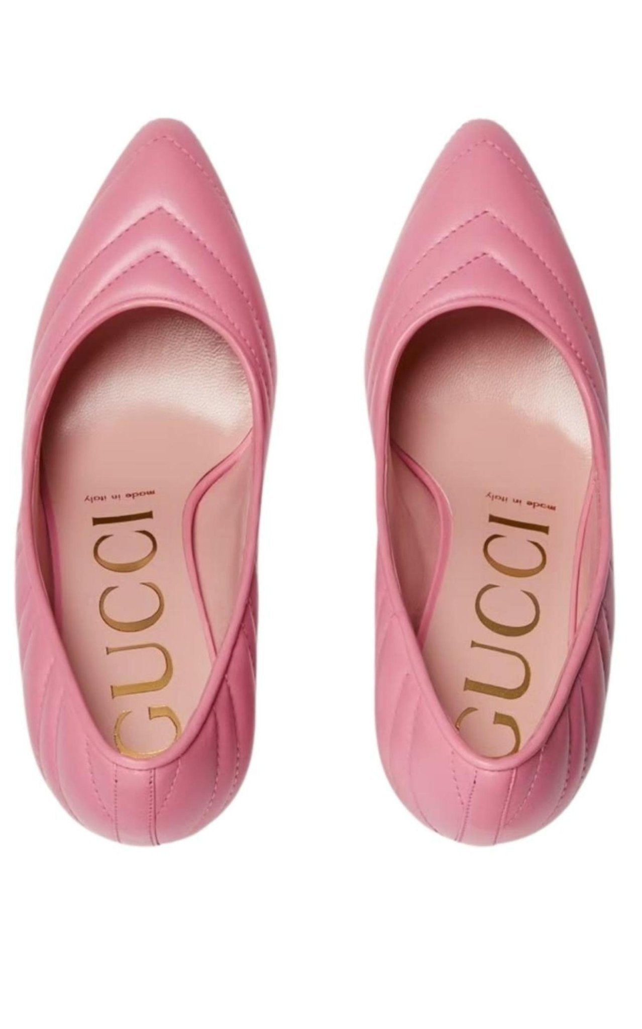 Gucci Matelasse Leather Pump - Runway Catalog