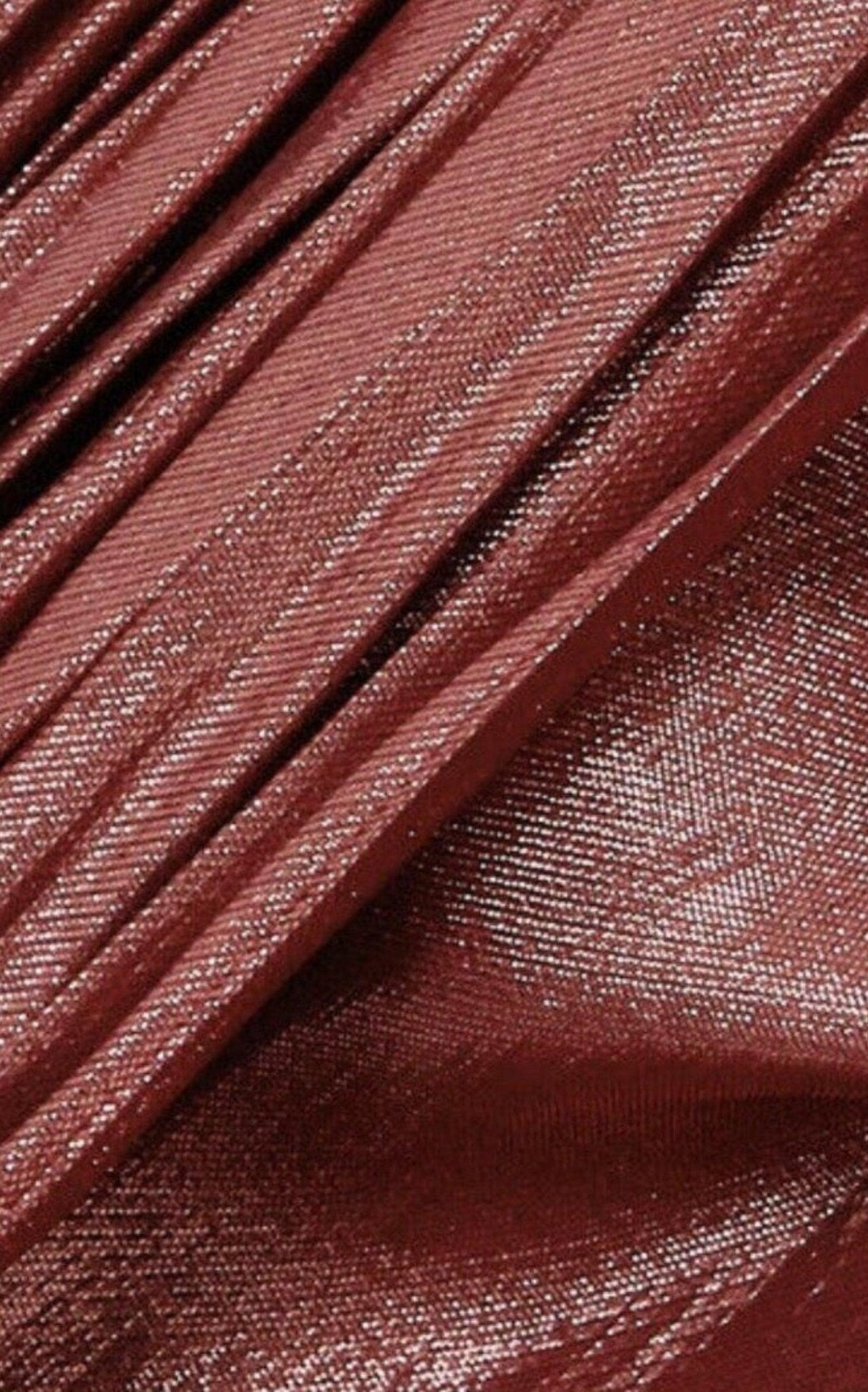 Gucci One Shoulder Asymmetric Lame Gown - Runway Catalog