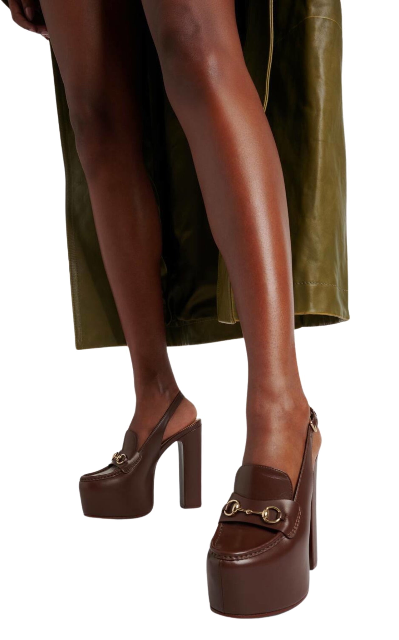 Gucci Ottavia GG Platform Pumps 145mm - Runway Catalog