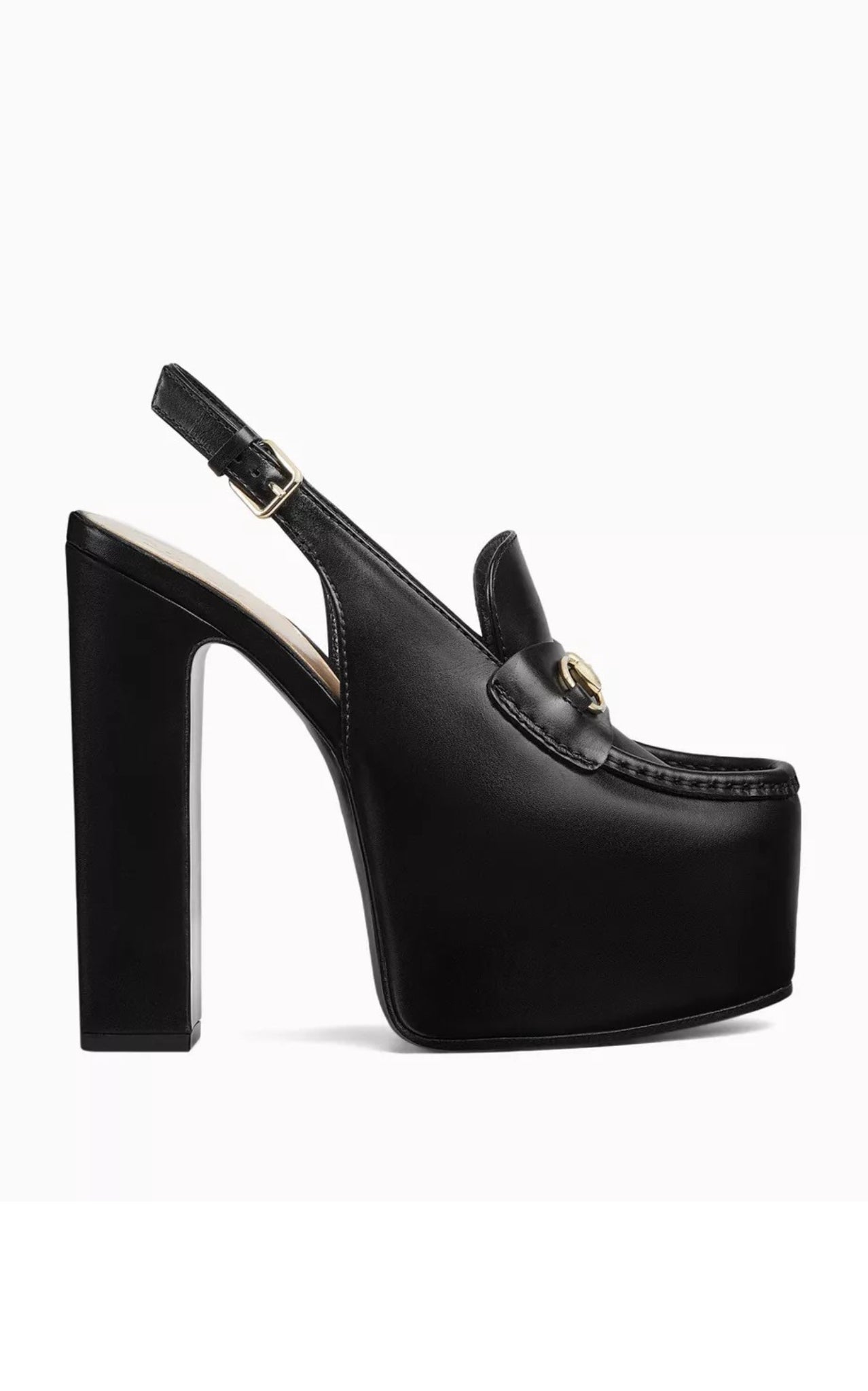 Gucci Ottavia GG Platform Pumps 145mm - Runway Catalog