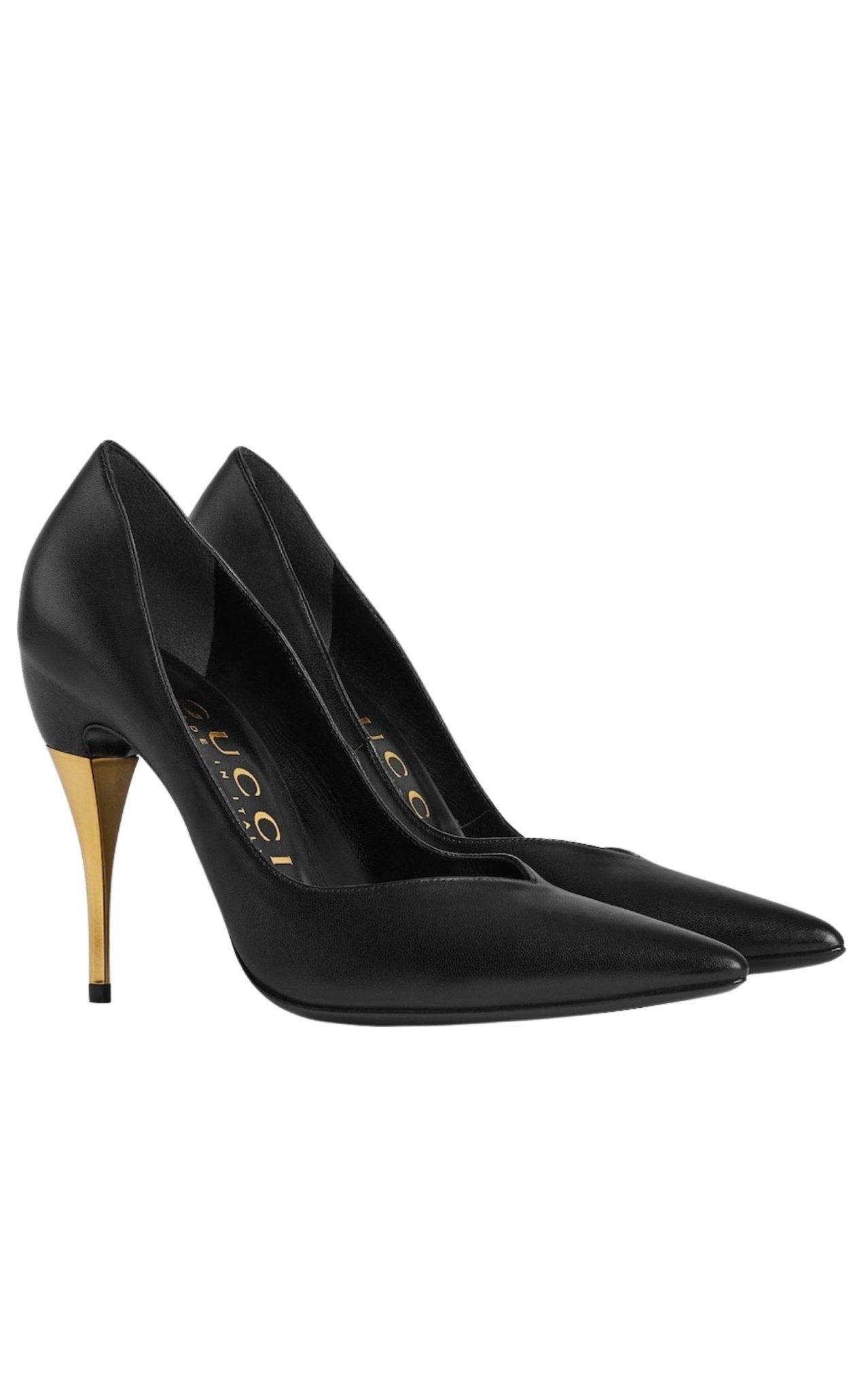 Gucci Priscilla 105 Leather Pumps - Runway Catalog