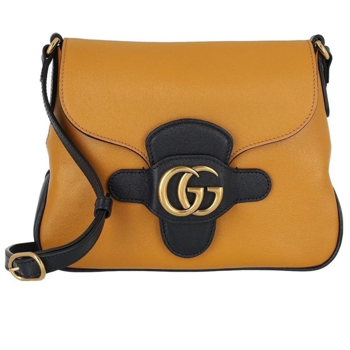 Gucci Kleine Umhängetasche mit doppeltem GG-Logo – Laufsteg-Katalog
