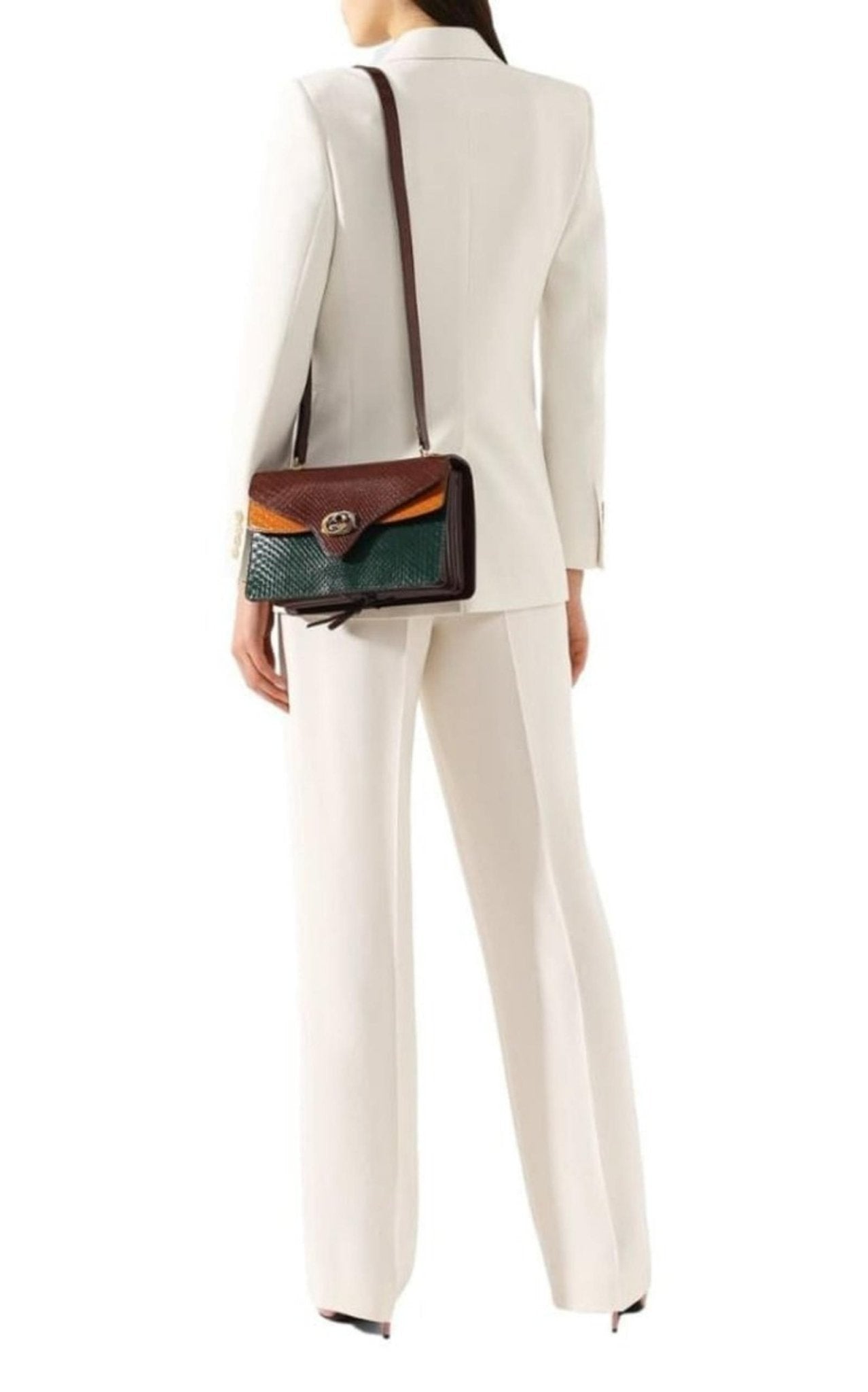 Gucci Small Python Shoulder Bag - Runway Catalog