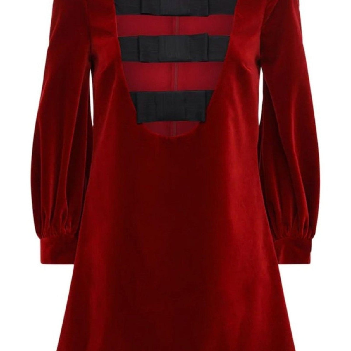 Gucci Stretch Cotton-Velvet Mini Dress