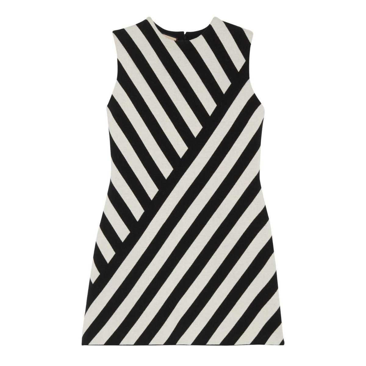 Gucci Striped Jacquard Sleeveless Dress - Runway Catalog
