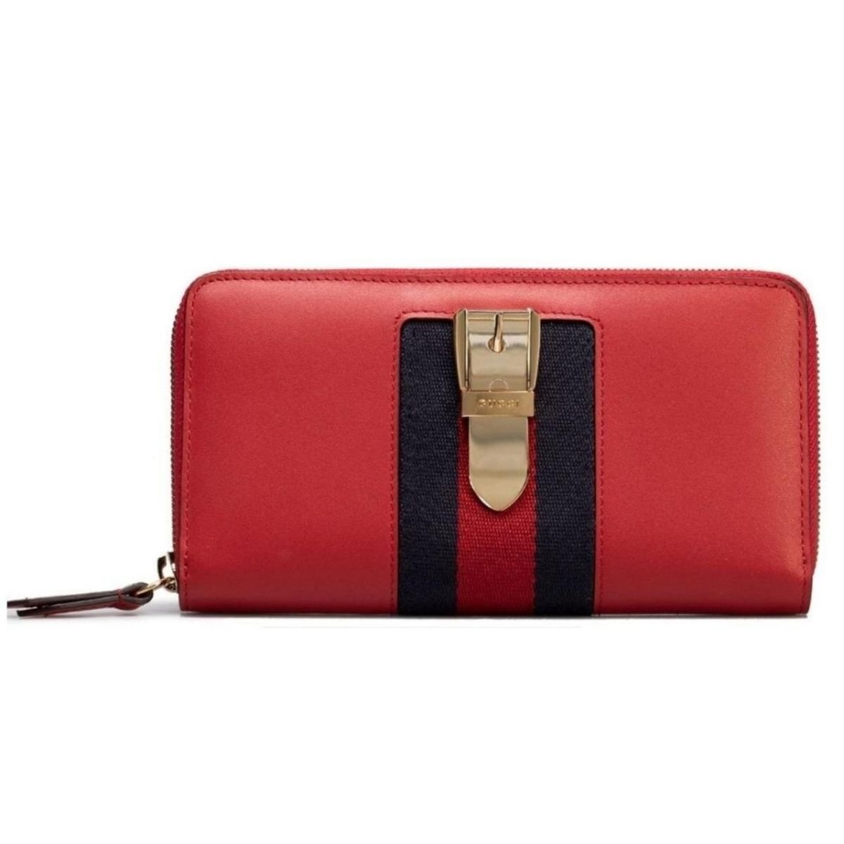 Portefeuille à fermeture éclair Gucci Sylvie - Catalogue Runway