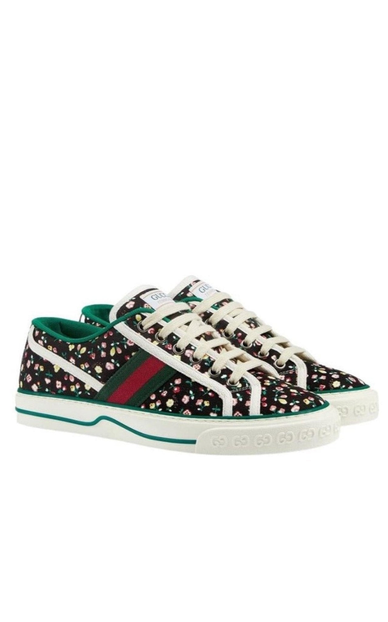 Gucci Tennis 1977 Floral Low Top Sneaker - Runway Catalog