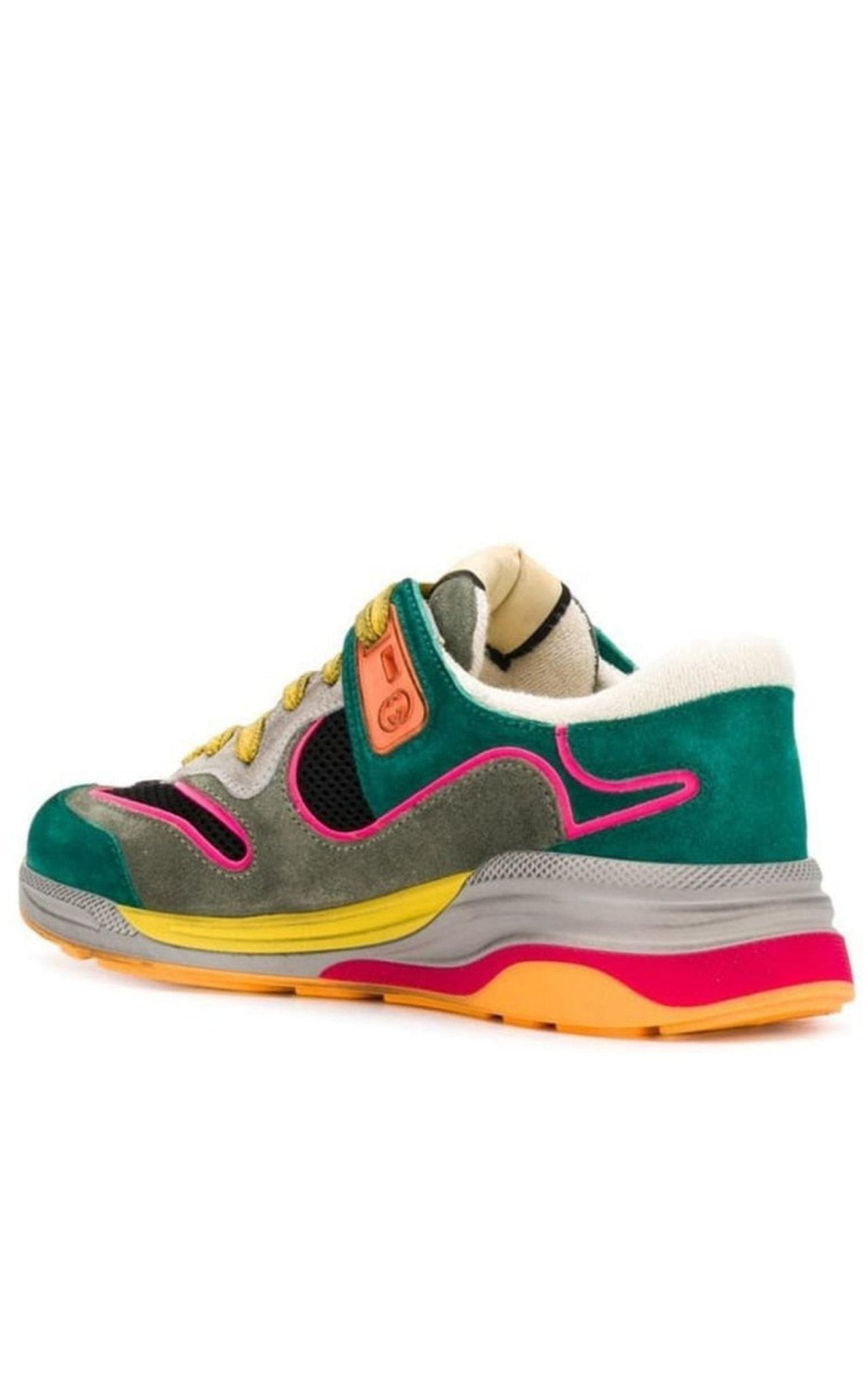 Gucci Ultrapace Leather Sneakers - Runway Catalog