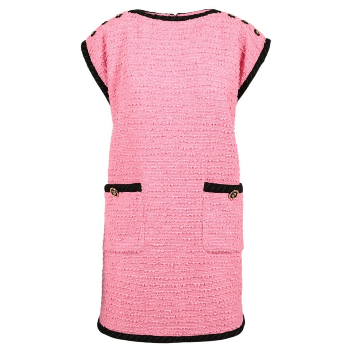 فستان قصير وردي من مزيج الصوف من Gucci - كتالوج عروض الأزياء