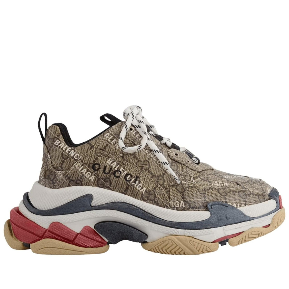 Gucci x Balenciaga The Hacker Project Triple S Sneakers