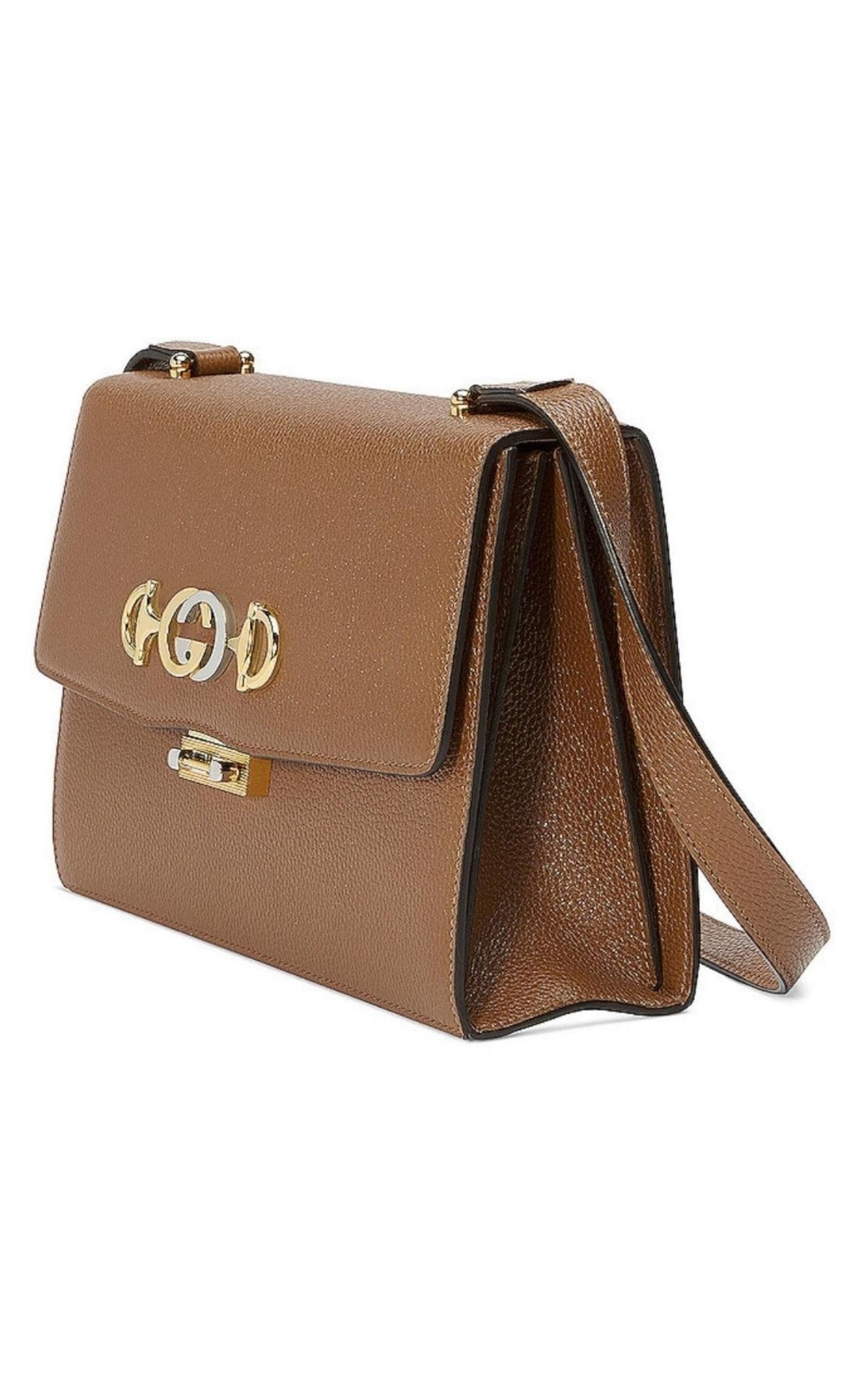 Gucci Zumi Crossbody Bag in Brown - Runway Catalog