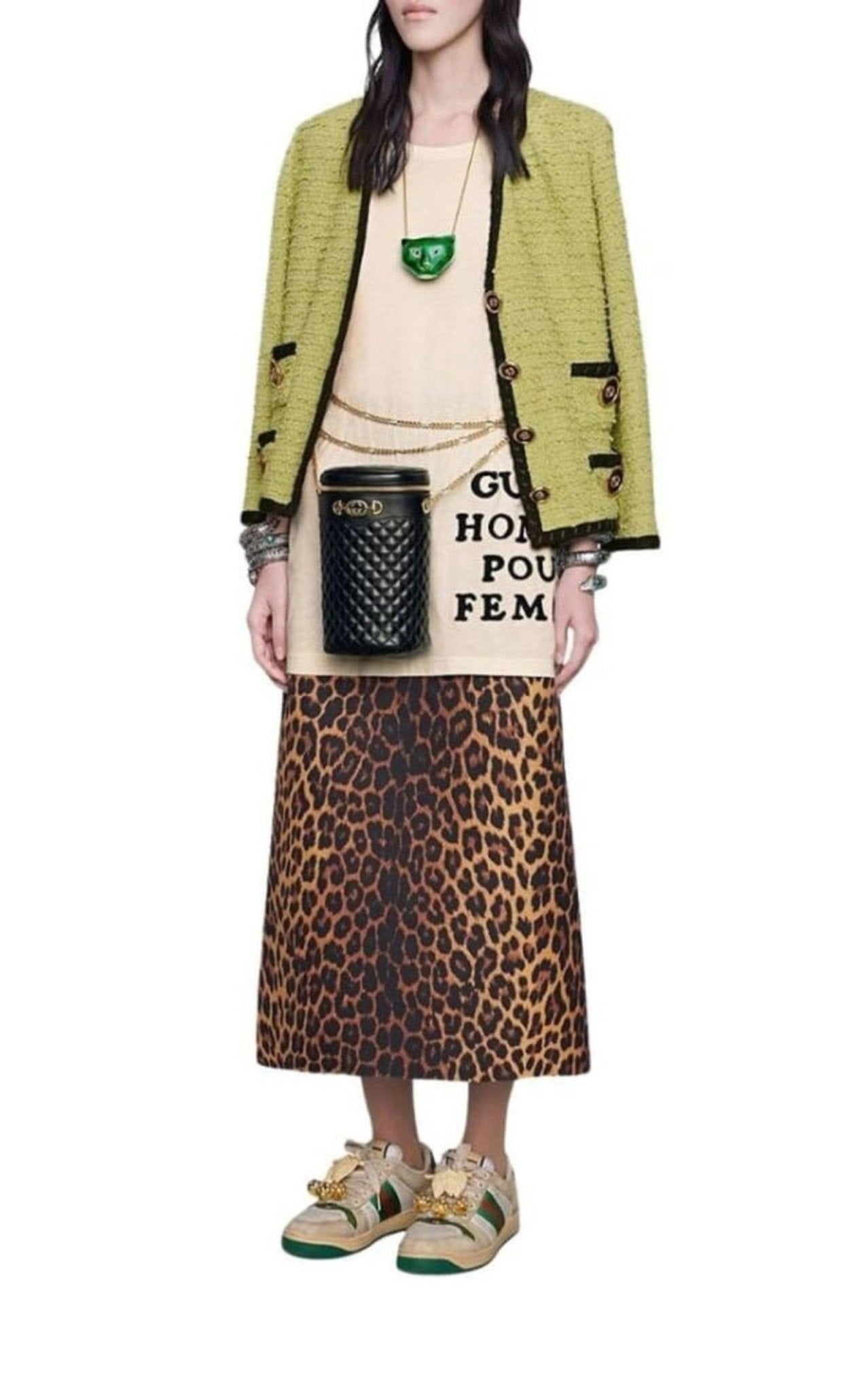 Gucci Zumi Cylindrical Shoulder Bag - Runway Catalog