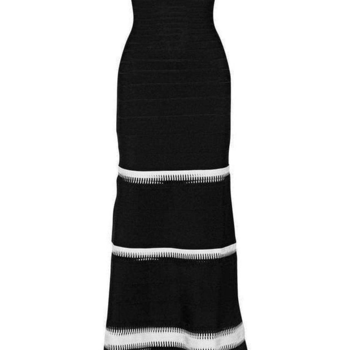 Herve Leger Mariana Lattice Trimmed Bandage Gown – Runway Catalog