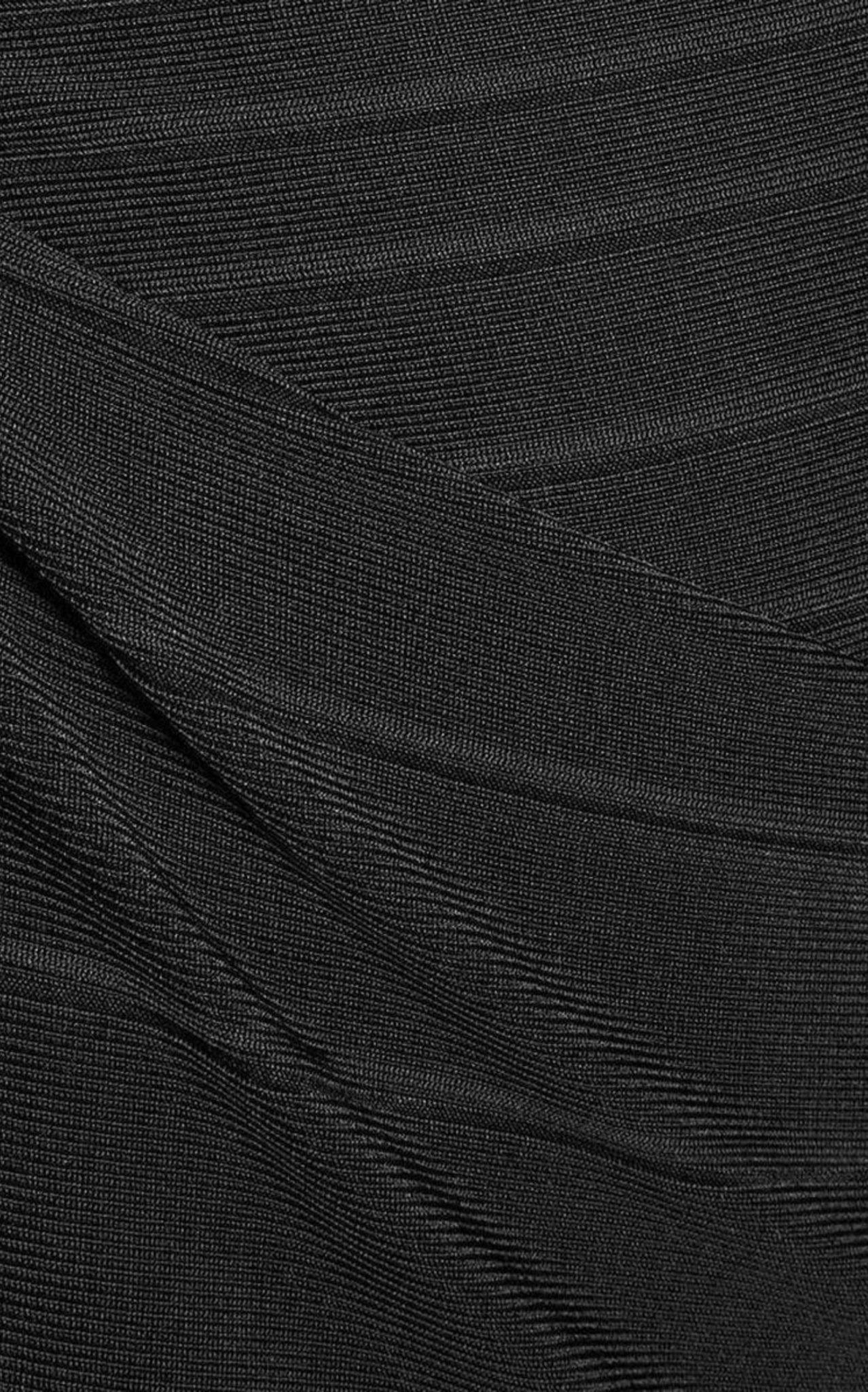 Herve Leger Mariana Lattice Trimmed Bandage Gown - Runway Catalog