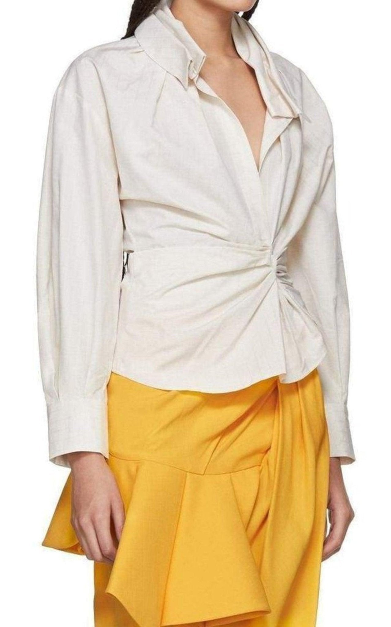 Jacquemus La Chemise Belem Blouse Top - Runway Catalog