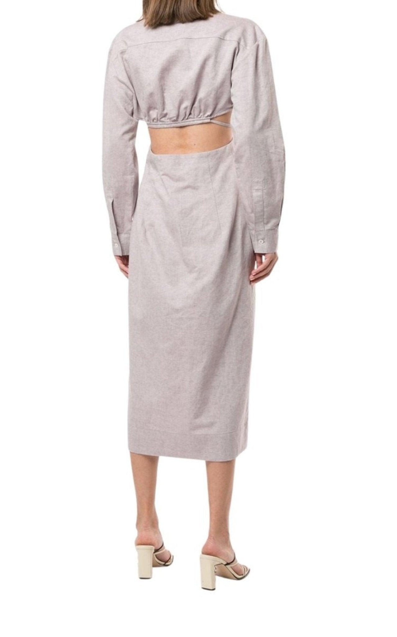 Jacquemus La Robe Cavaou Midi Dress - Runway Catalog
