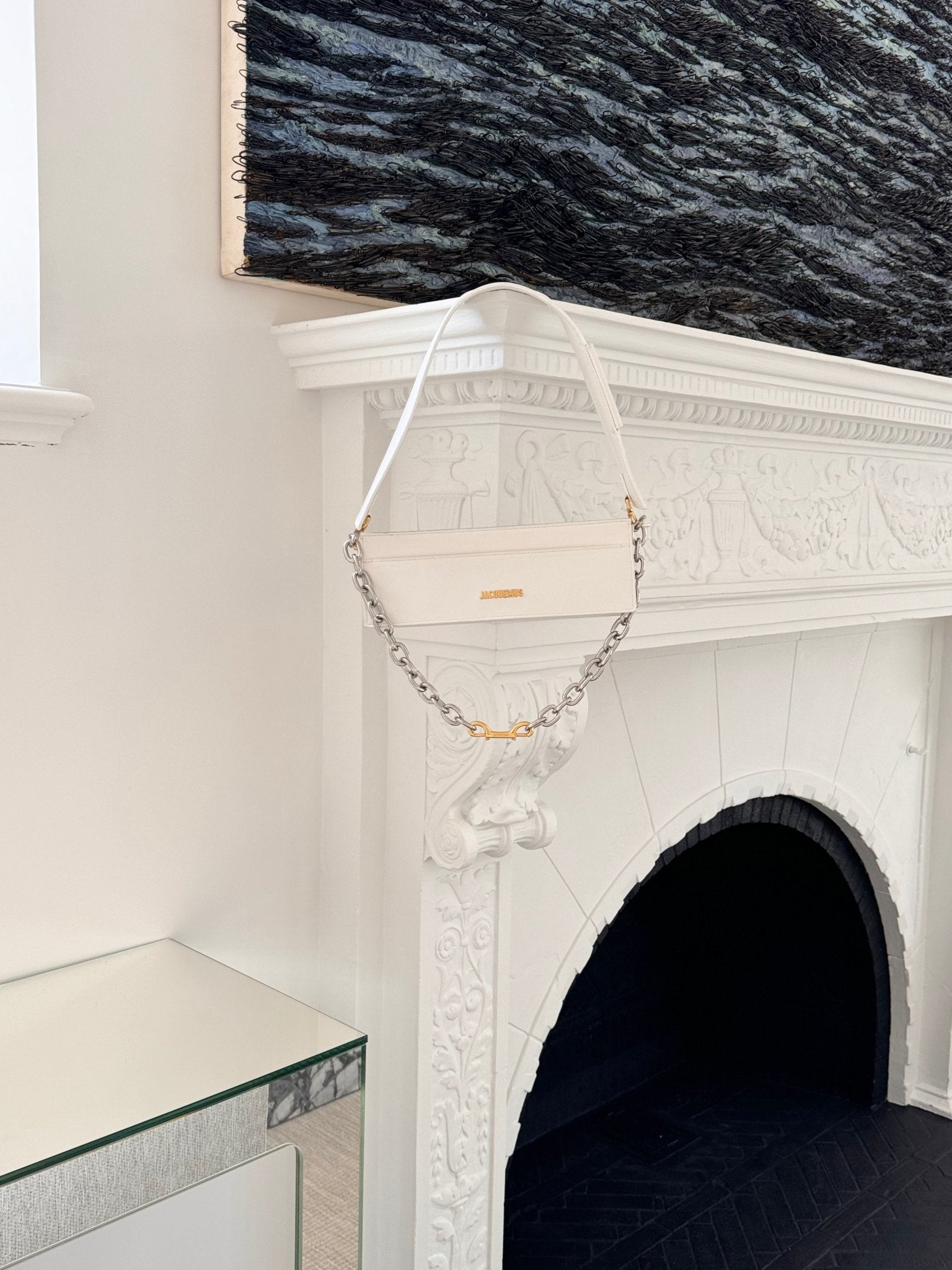 Sac à bandoulière en cuir Le Ciuciu de Jacquemus - Catalogue défilé