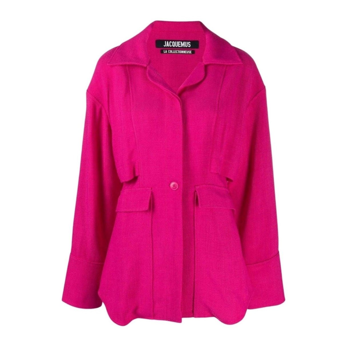 Jacquemus Pink Layered Jacket La Chemise Monceau - Runway Catalog