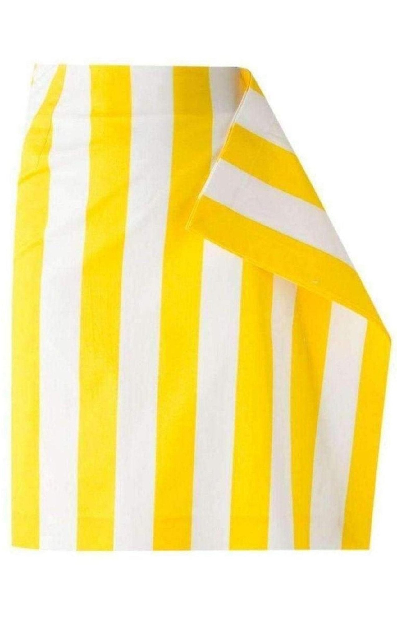 Jacquemus Side Flat Striped Skirt - Runway Catalog