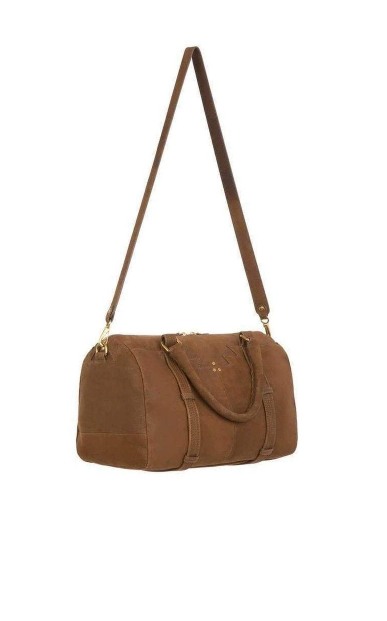 Jerome Dreyfuss Raoul Khaki Leather Tote Bag